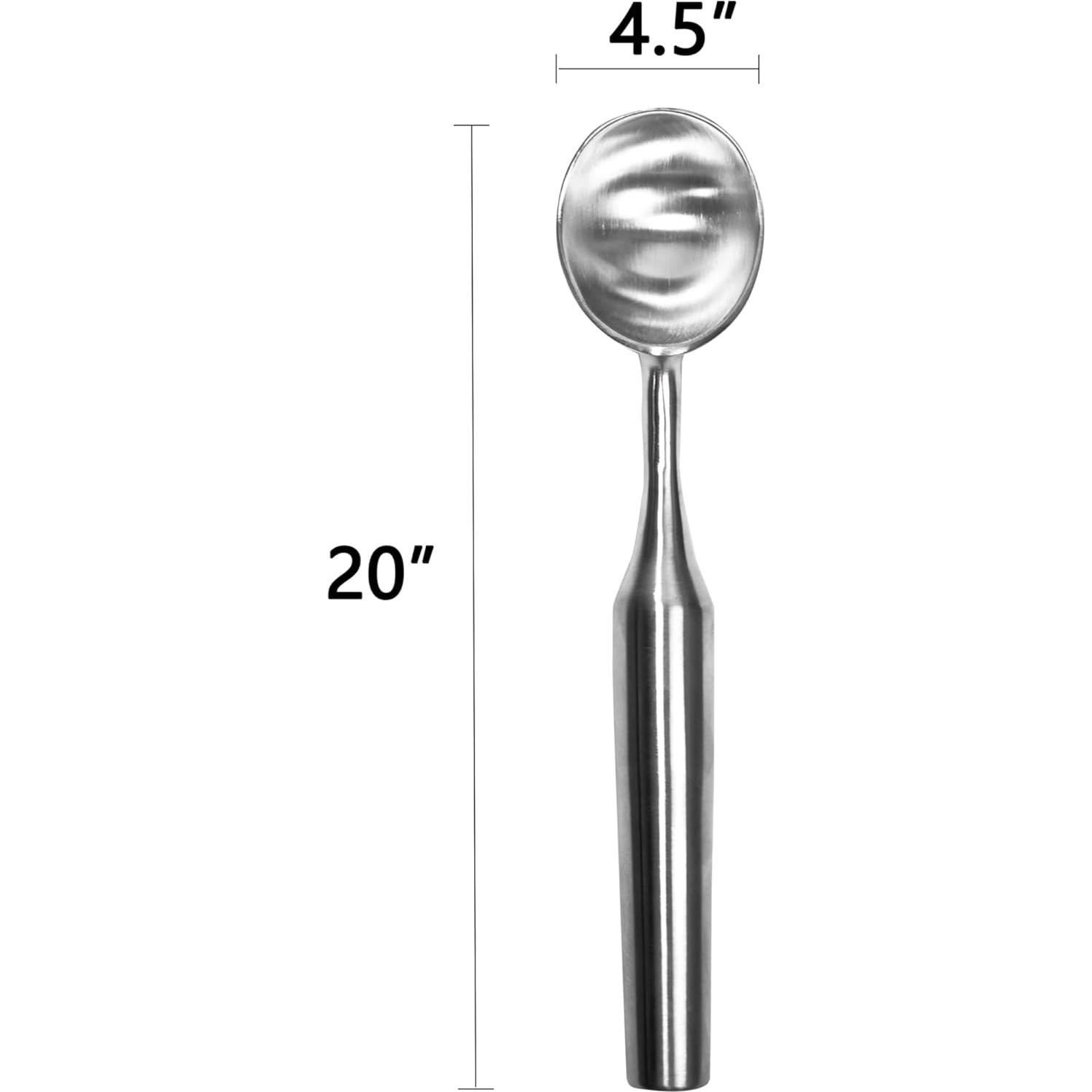 Cucharón de Helado de Acero Inoxidable ICEICE 21cm Ergonómico