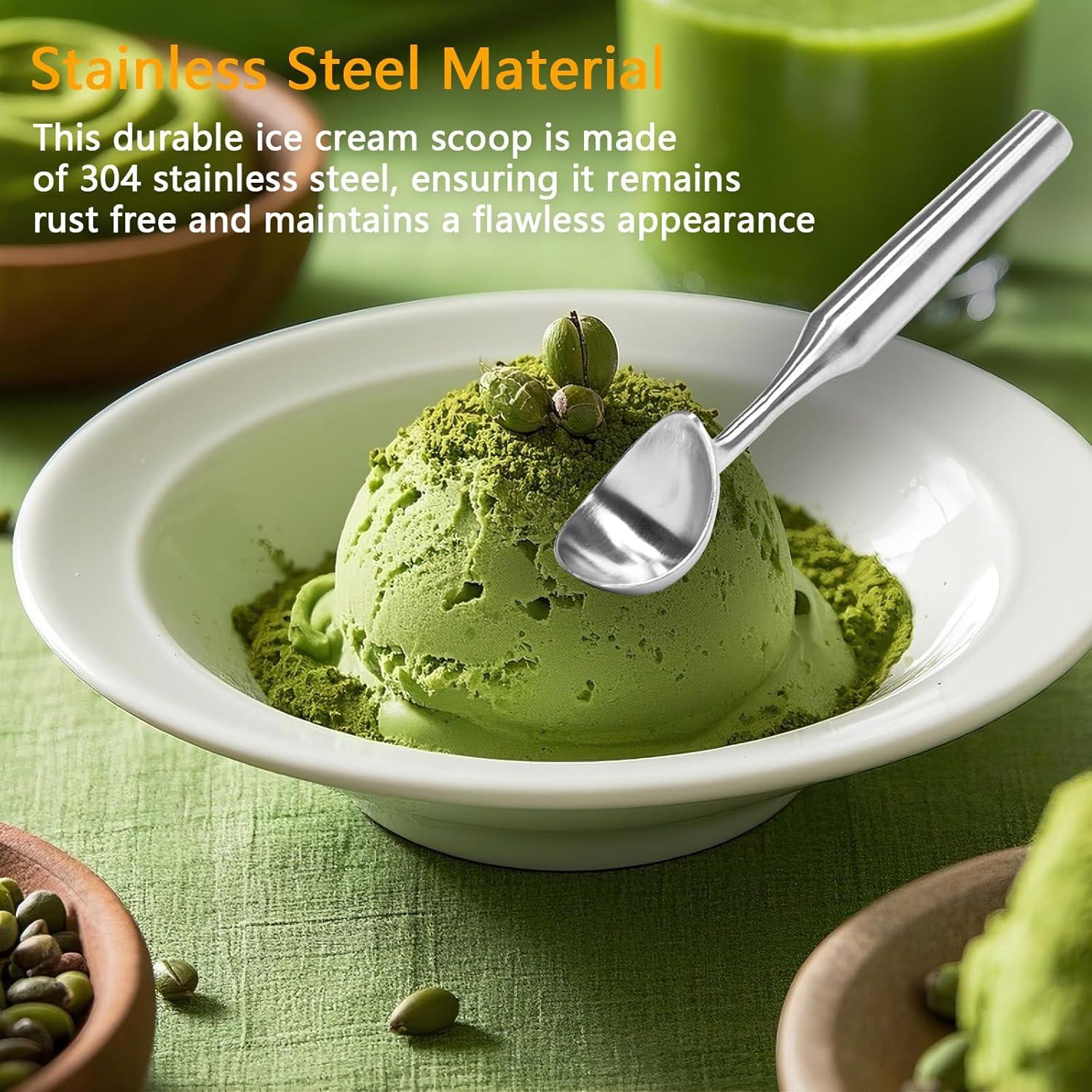 Cucharón de Helado de Acero Inoxidable ICEICE 21cm Ergonómico