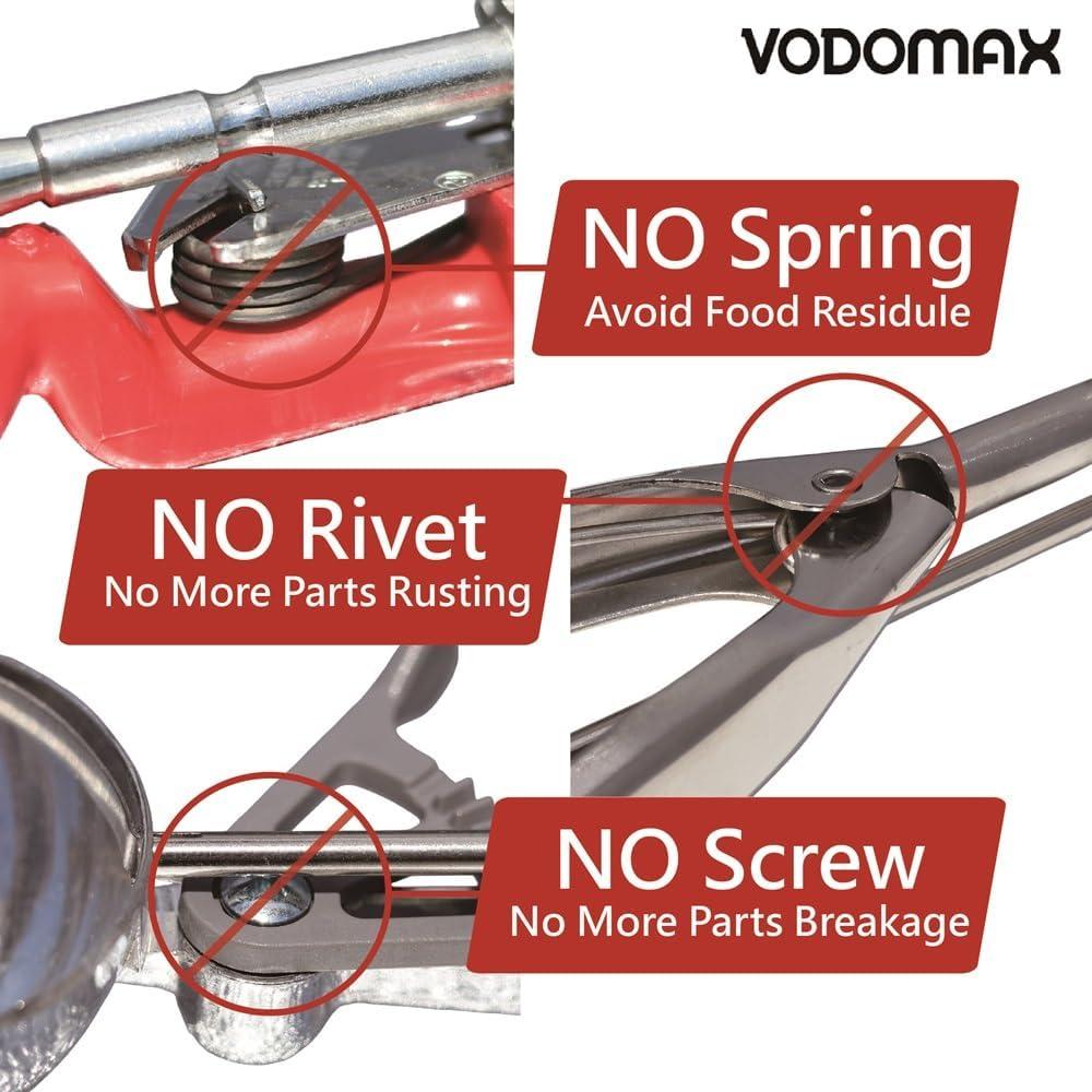 Cucharón Disher VODOMAX 20 Amarillo 150g Acero Inoxidable