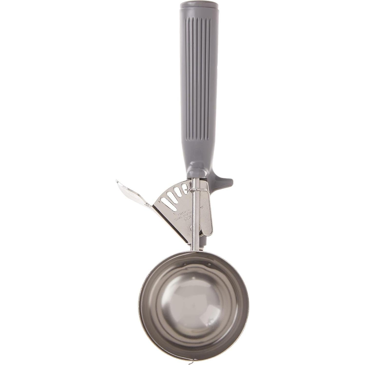 Disher de Helado Winco ICOP-8 4 oz Mango Gris Acero Inoxidable