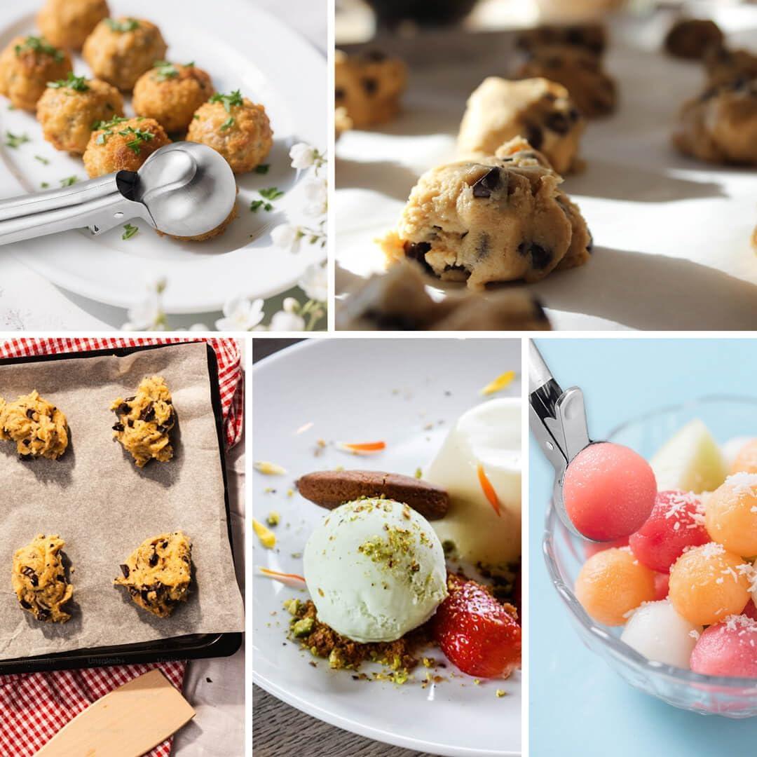 Juego de Cucharas para Helado Trigger Taijing - Acero Inoxidable