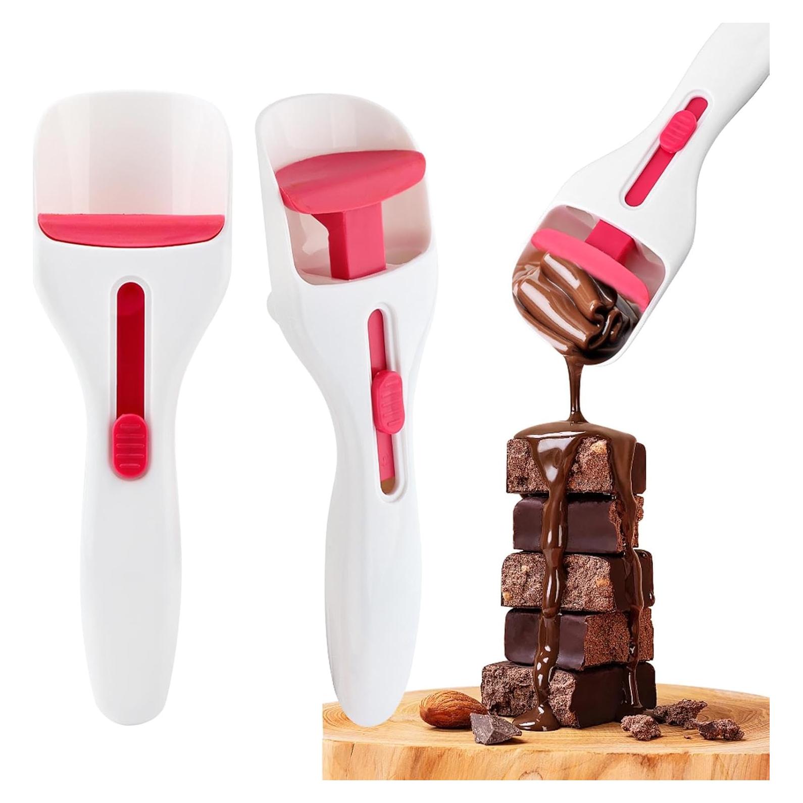 Dispensador de Masa para Cupcakes Restynic 2 Pcs Blanco