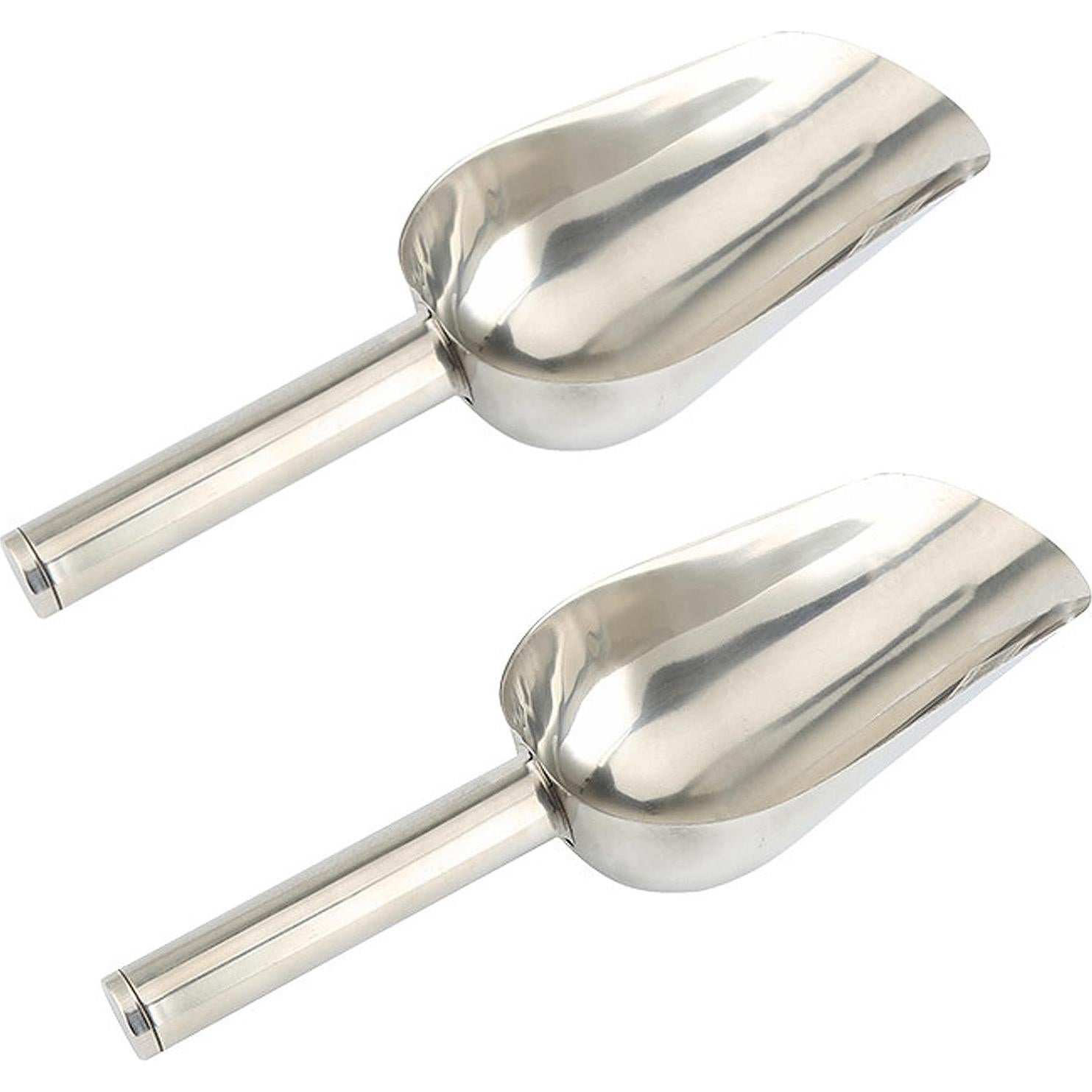 2 Cucharones de Hielo de Acero Inoxidable Saycker 20cm