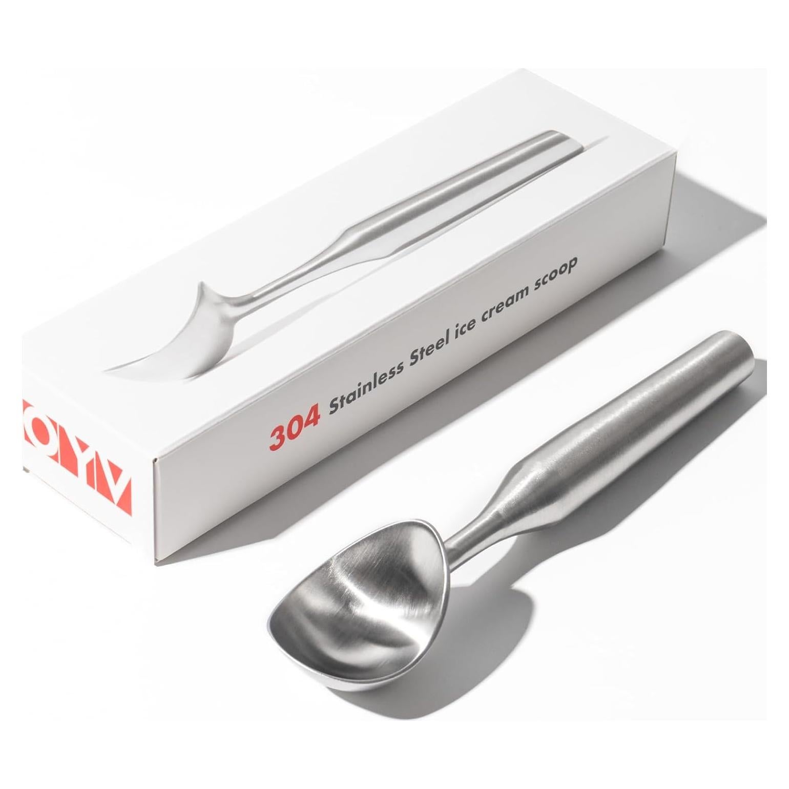 Cucharón de Helado Acero Inoxidable OYV Ergonómico 21cm