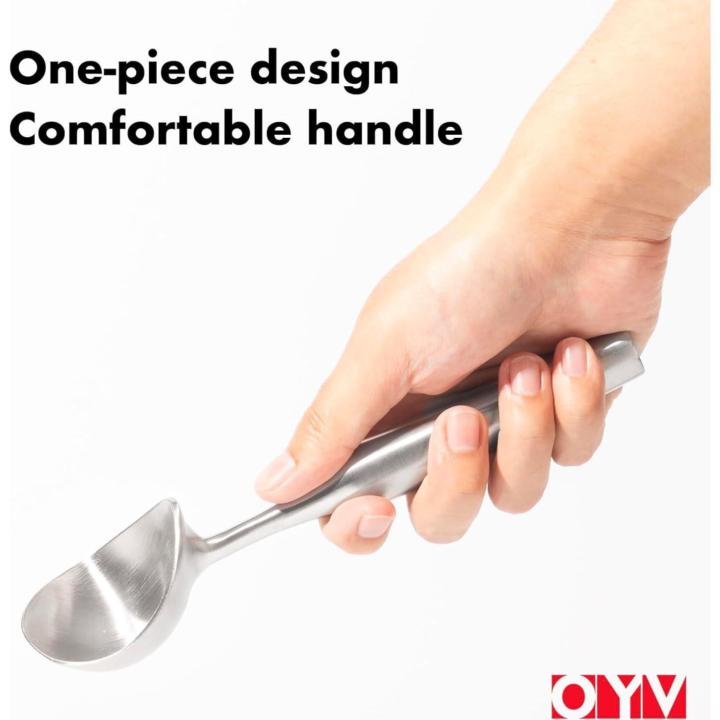 Cucharón de Helado Acero Inoxidable OYV Ergonómico 21cm