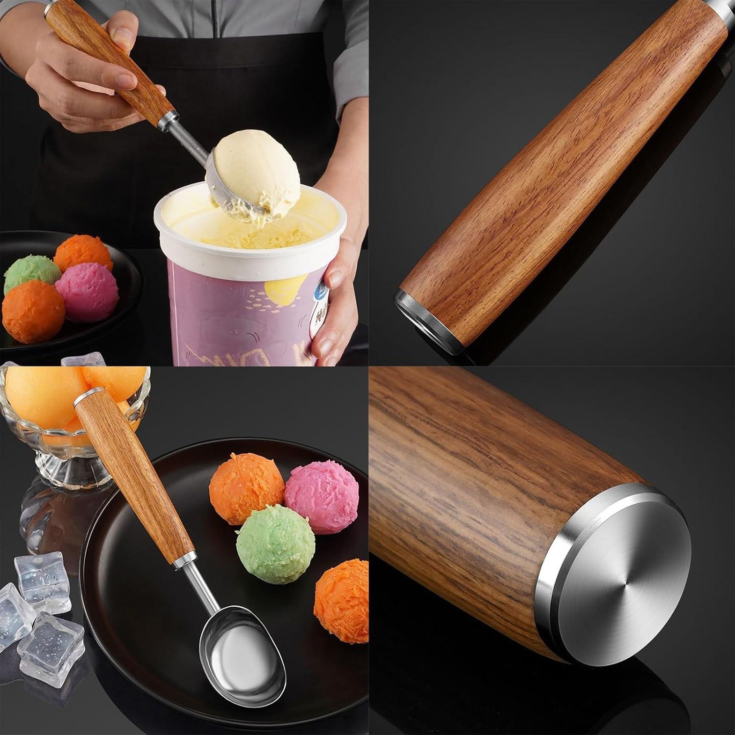 Cucharón de Helado Wufengtrade de Acero Inoxidable 19.5cm