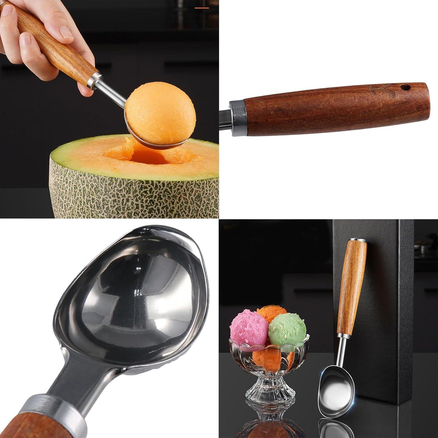 Cucharón de Helado Wufengtrade de Acero Inoxidable 19.5cm