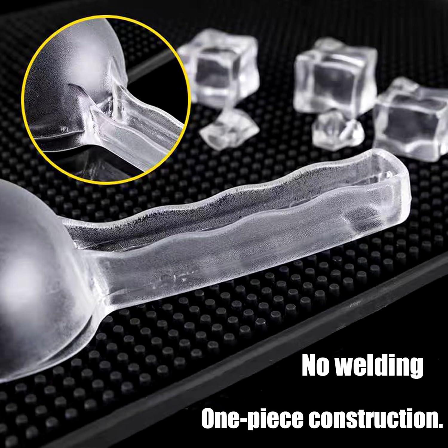 Cucharón de Plástico Transparente Alec 340 g - 3 Piezas