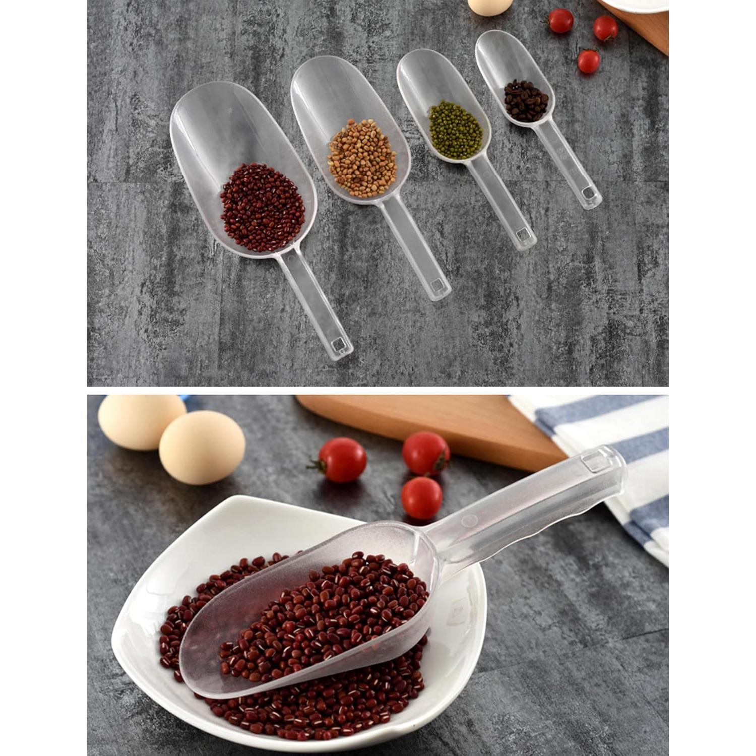 Cucharón de Plástico Transparente Alec 340 g - 3 Piezas