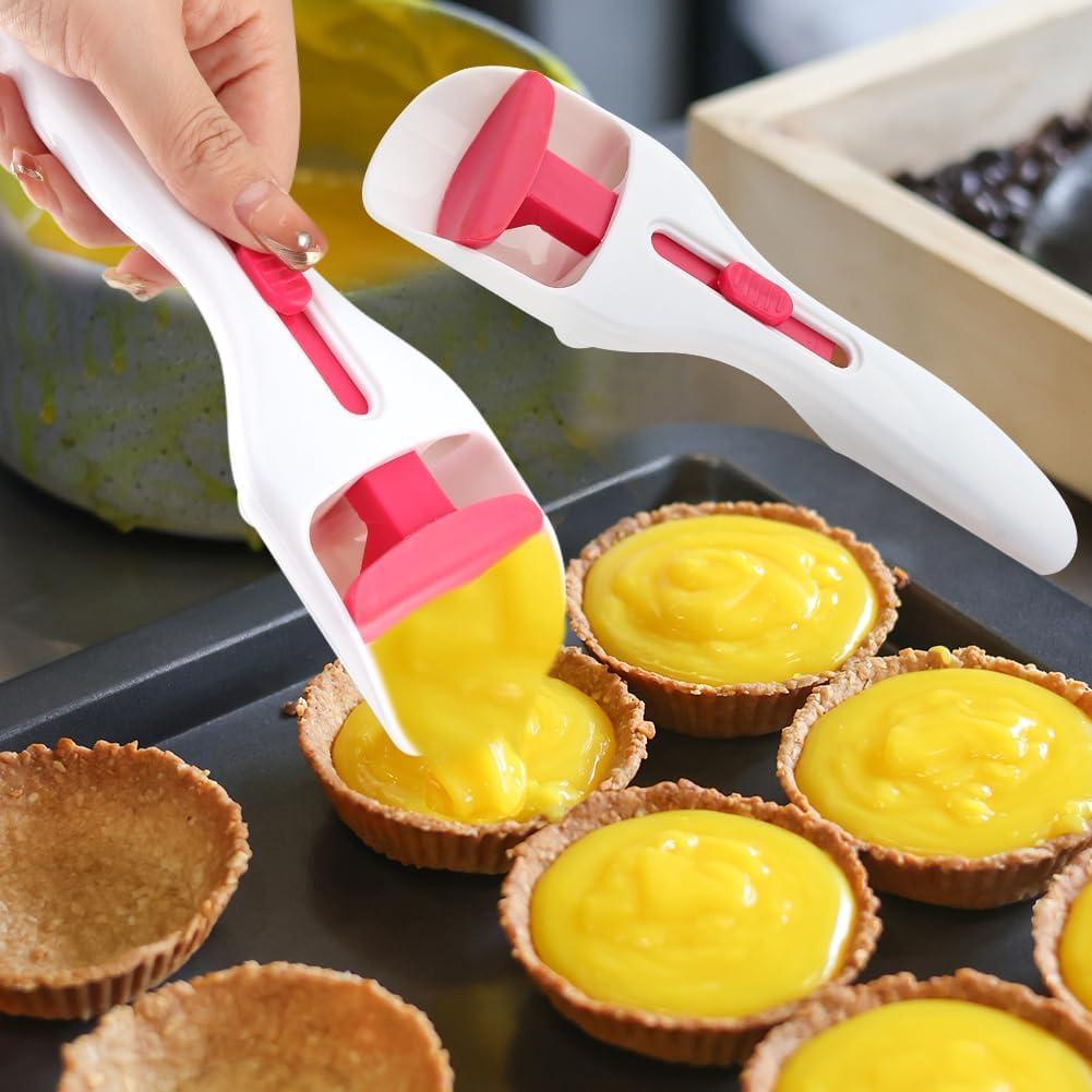 Dispensador de Masa para Cupcakes Kryslanix - 2 Piezas