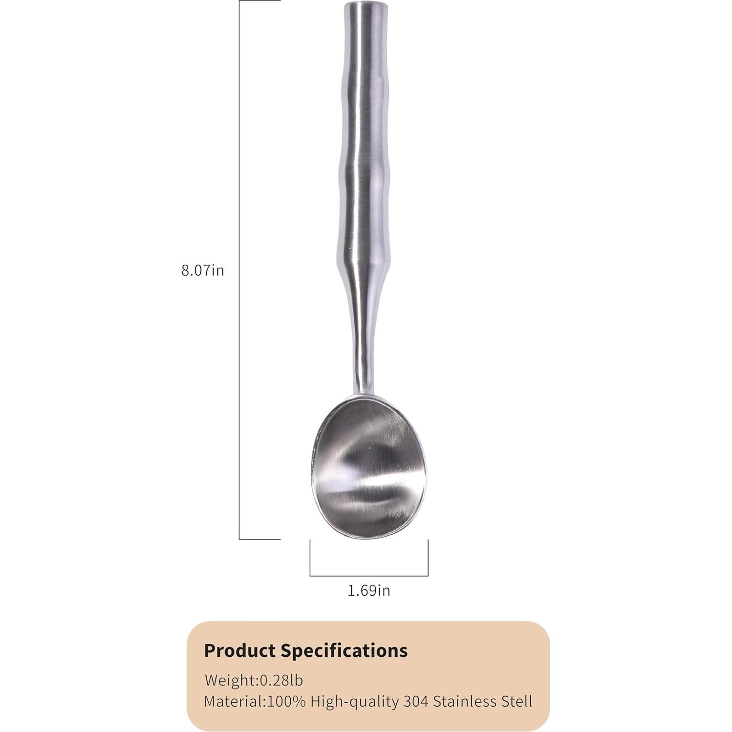 Cucharón de Helado Acero Inoxidable Cookeep - Mango Ergonómico