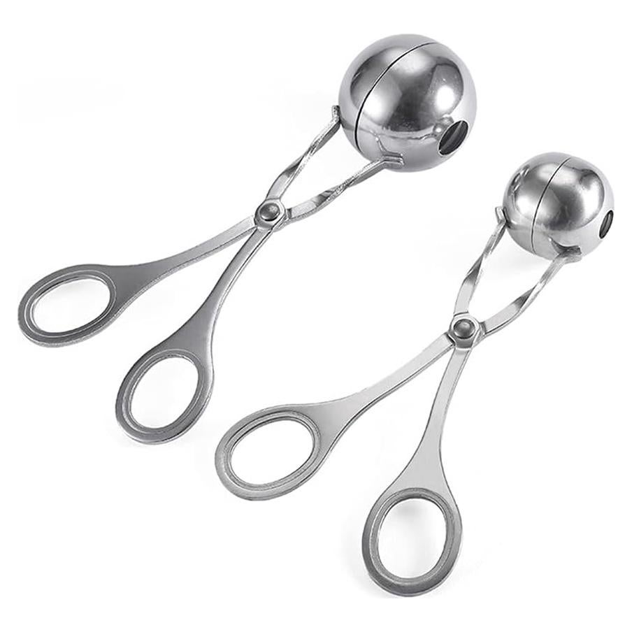 Formador de Albóndigas Acero Inoxidable Hniuyun 2 Piezas