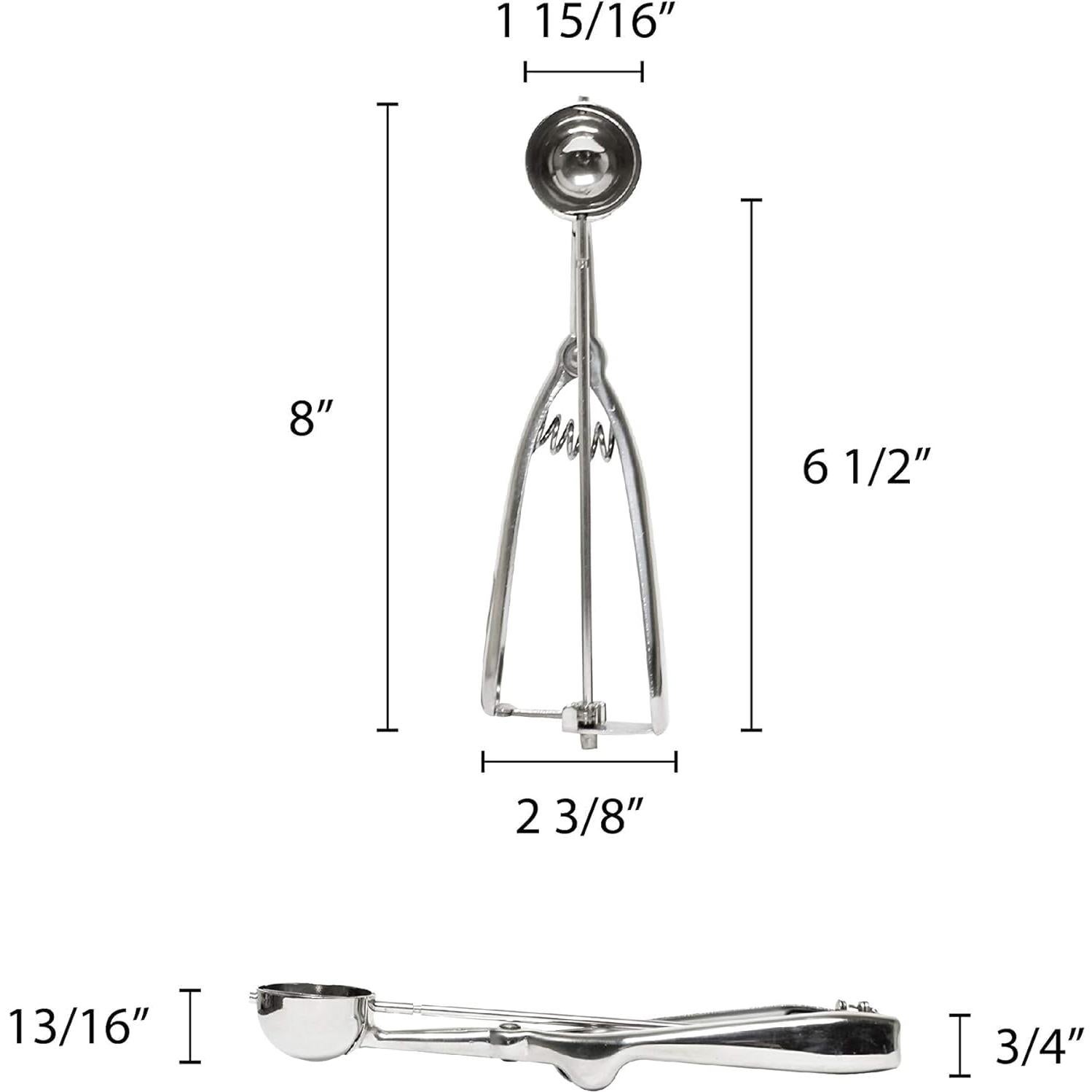 Cucharón de Porción TrueCraftware 1/2 oz Acero Inoxidable