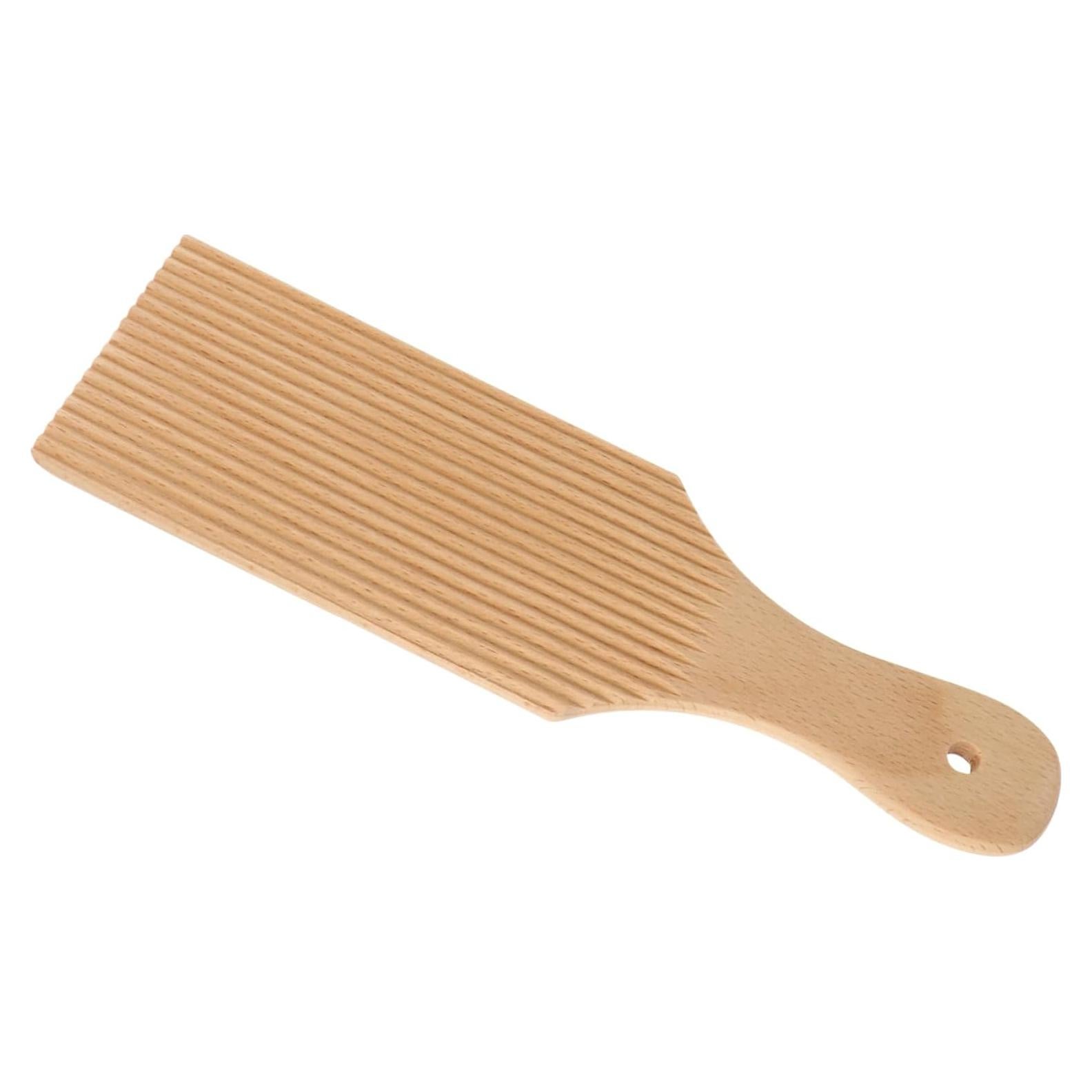 Tabla de Pasta de Madera LIFKOME 24x7cm para Gnocchi y Espaguetis