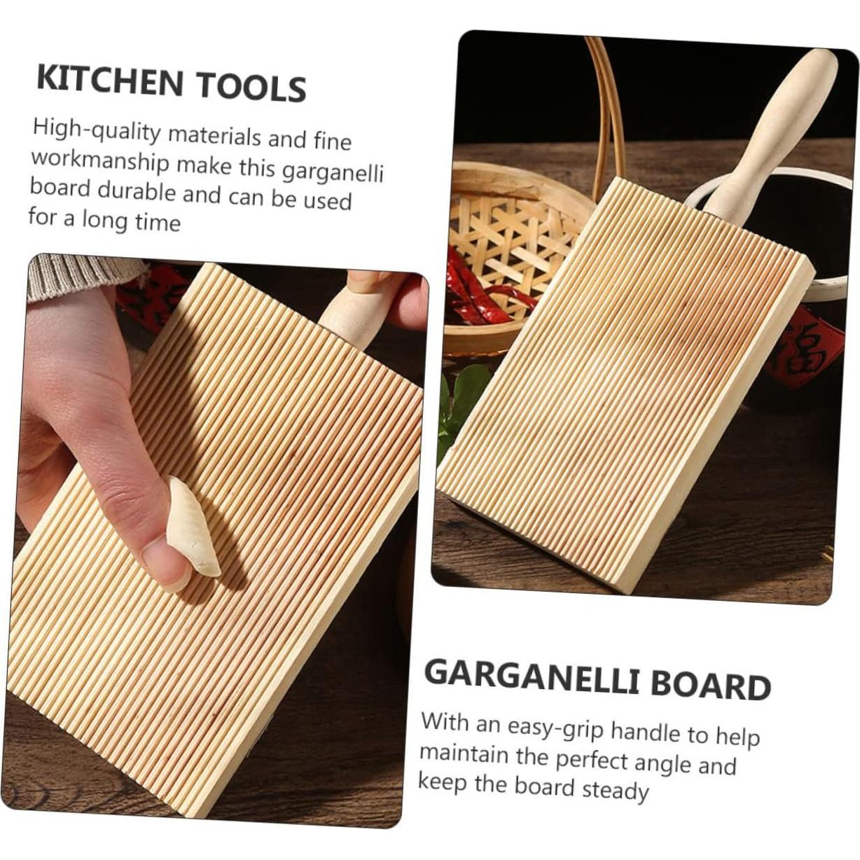 Tablero de Gnocchi de Madera PRETYZOOM 21.5x21.5cm