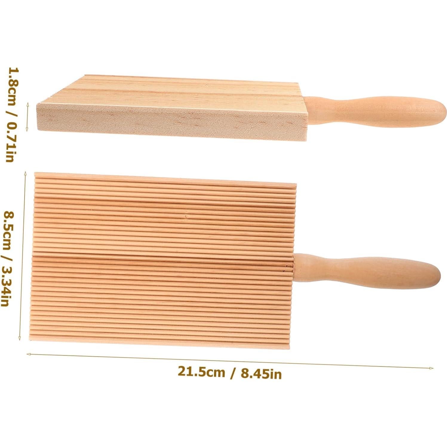 Tabla de Gnocchi de Madera Valiclud con Manija Ergonomica