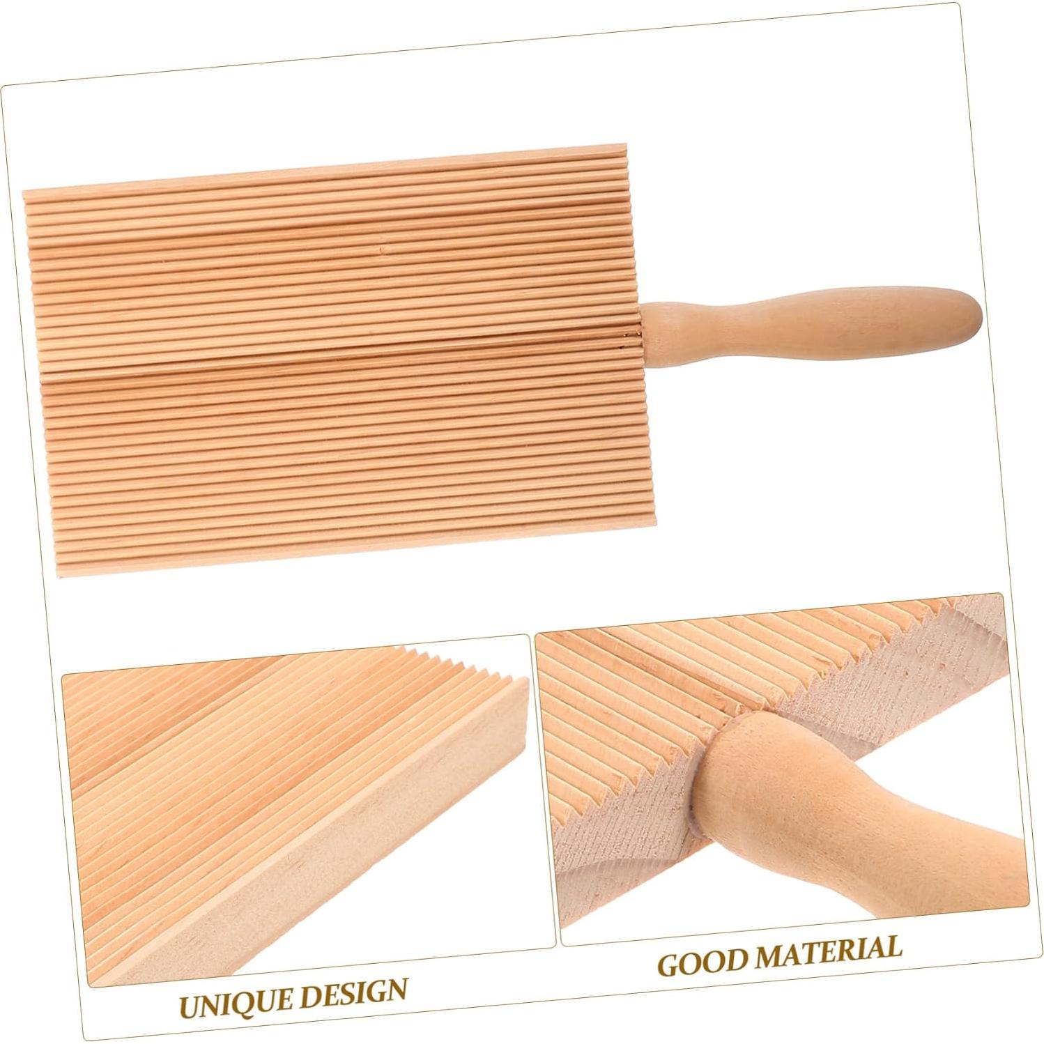 Tabla de Gnocchi de Madera Valiclud con Manija Ergonomica