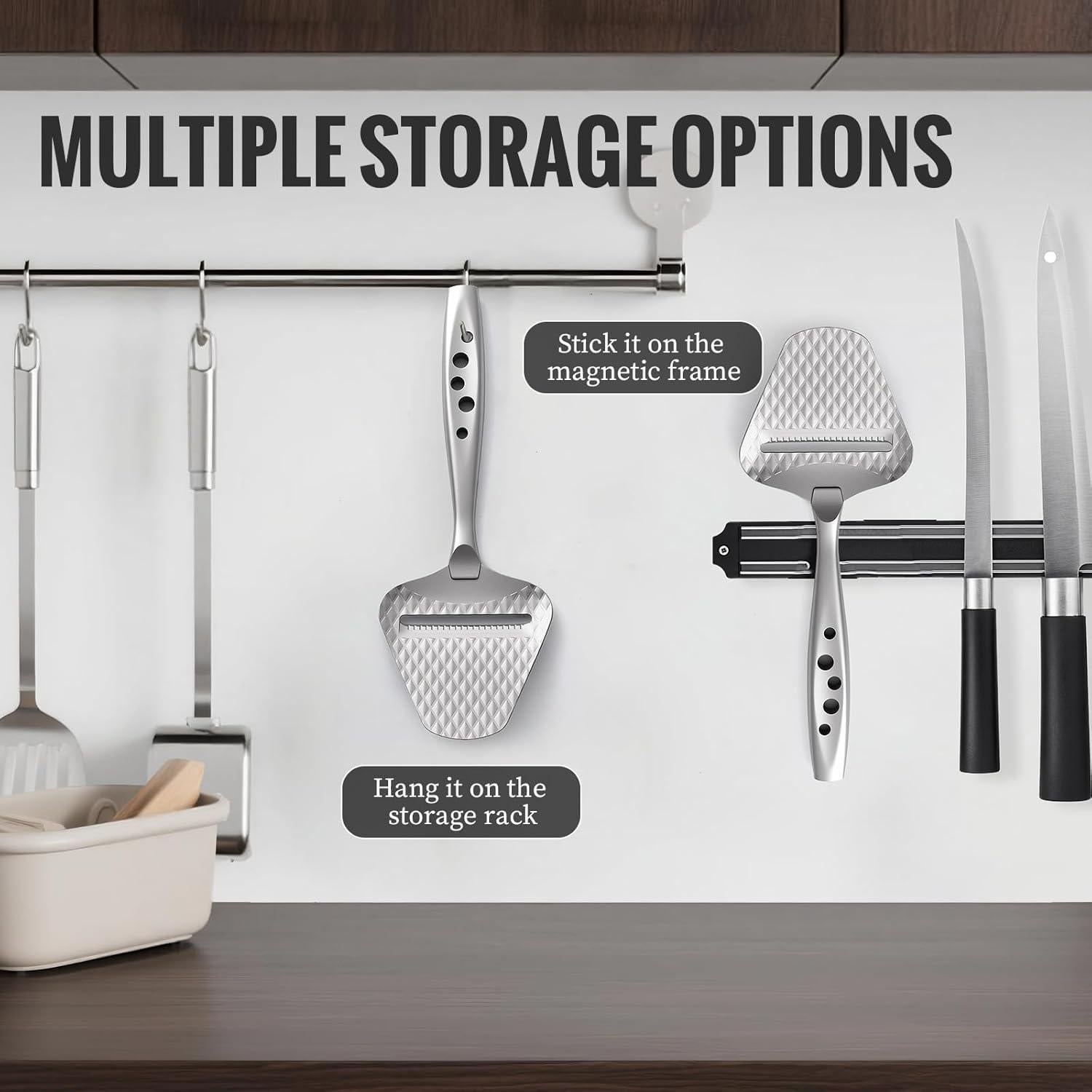 Cortador de Queso ALIKITCN de Acero Inoxidable Multifuncional