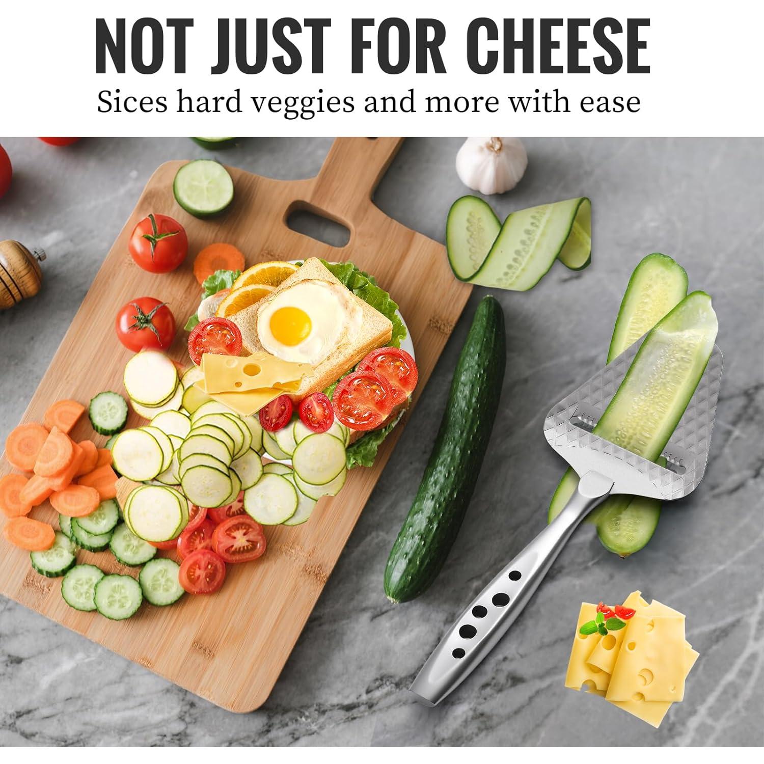 Cortador de Queso ALIKITCN de Acero Inoxidable Multifuncional