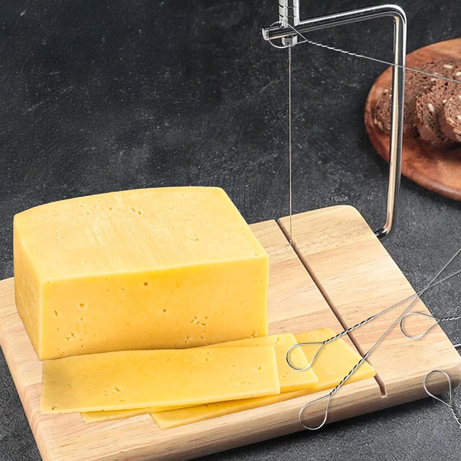 Set de 12 Cortadores de Queso con Alambre Larrel - Acero Inoxidable