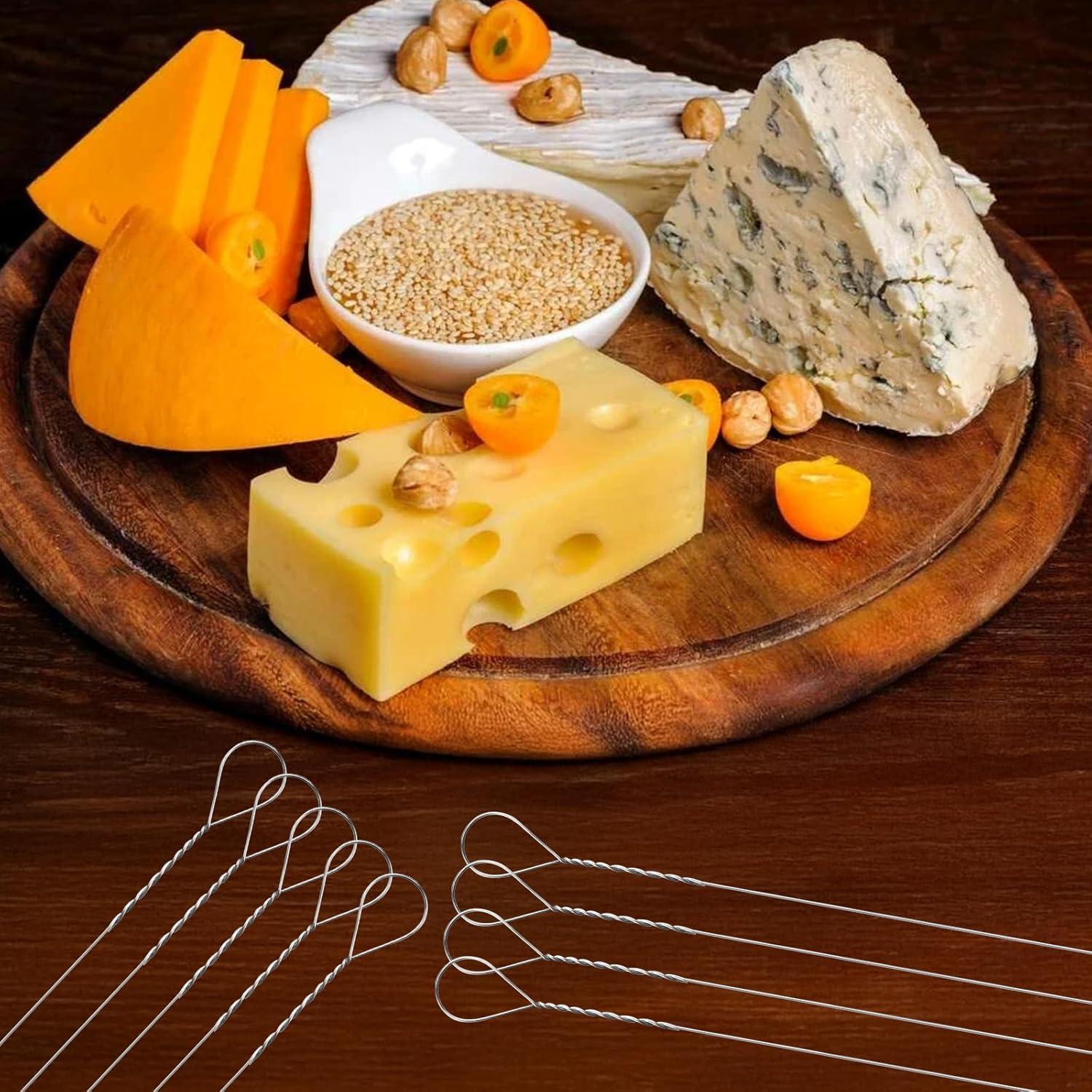 Set de 12 Cortadores de Queso con Alambre Larrel - Acero Inoxidable