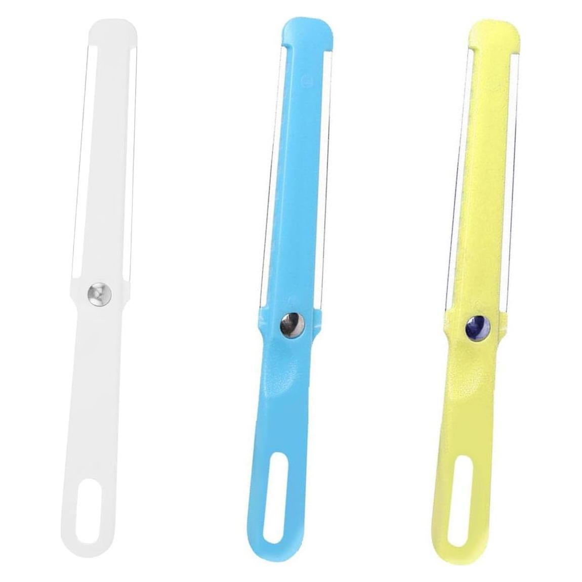 Paquete de 3 Cortadores de Queso NentMent - Acero Inoxidable 22.6cm