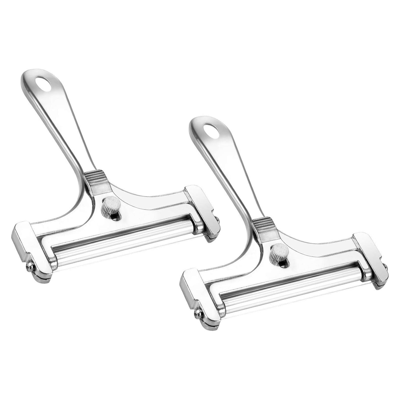 Cortador de Queso Ajustable Boao 2 Piezas Acero Inoxidable