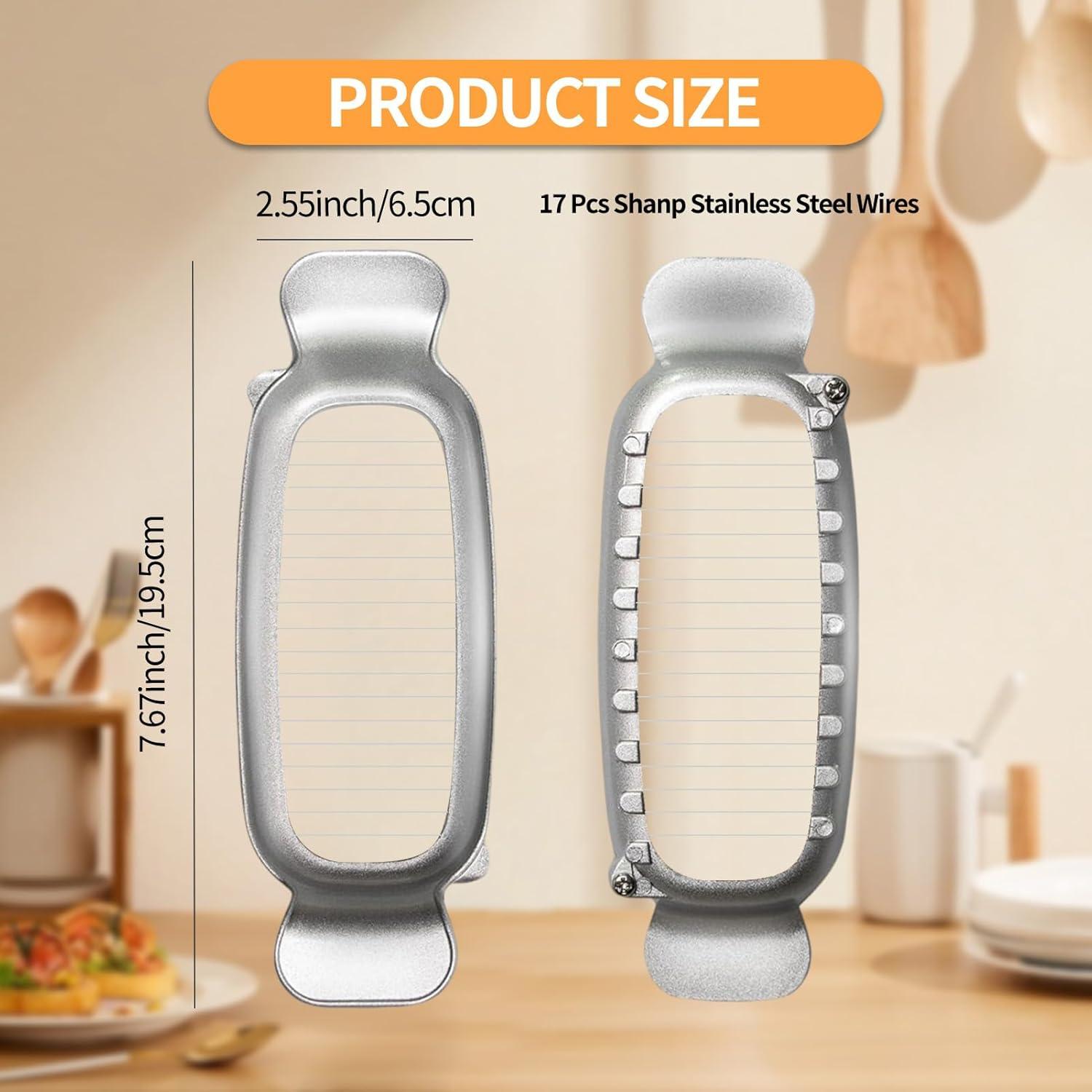 Cortador de Queso y Mantequilla YMKUPE de Acero Inoxidable