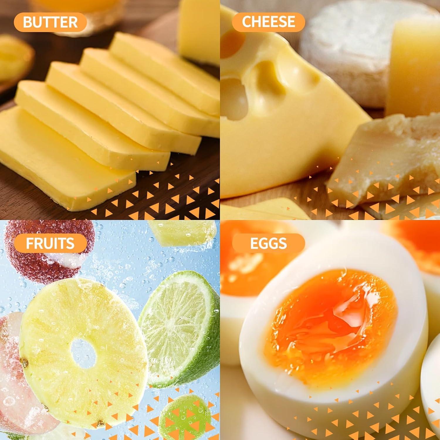 Cortador de Queso y Mantequilla YMKUPE de Acero Inoxidable