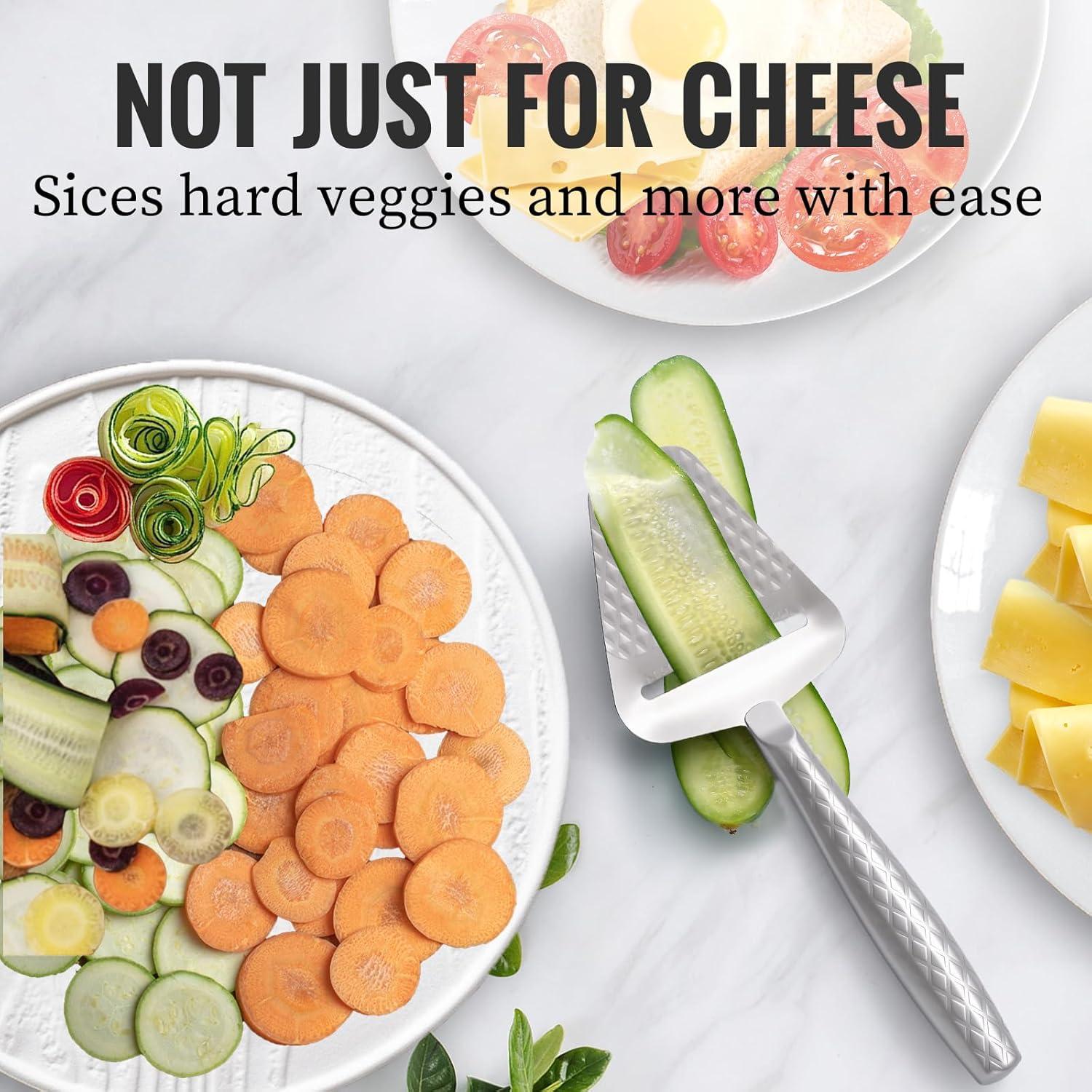 Cortador de Queso ALIKITCN de Acero Inoxidable Ergonómico