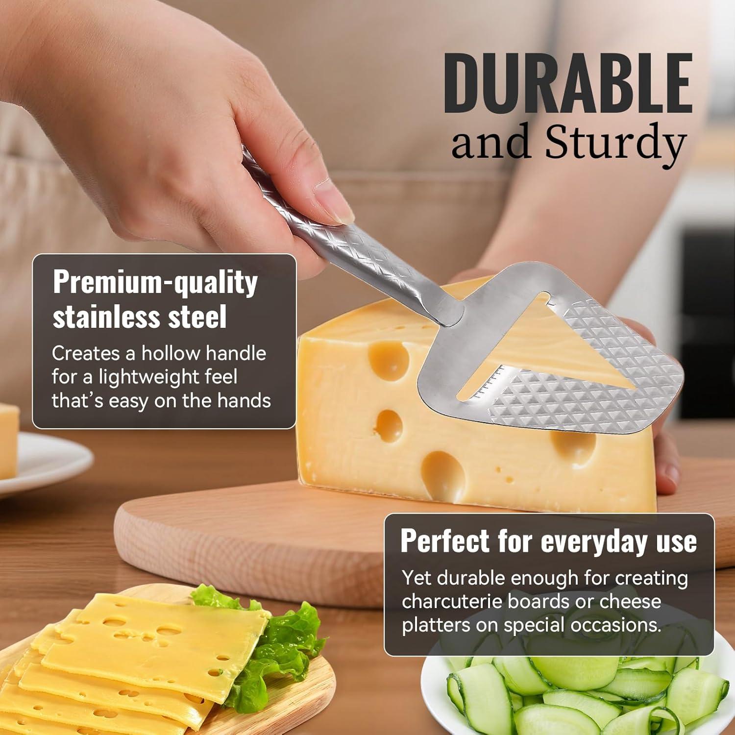 Cortador de Queso ALIKITCN de Acero Inoxidable Ergonómico