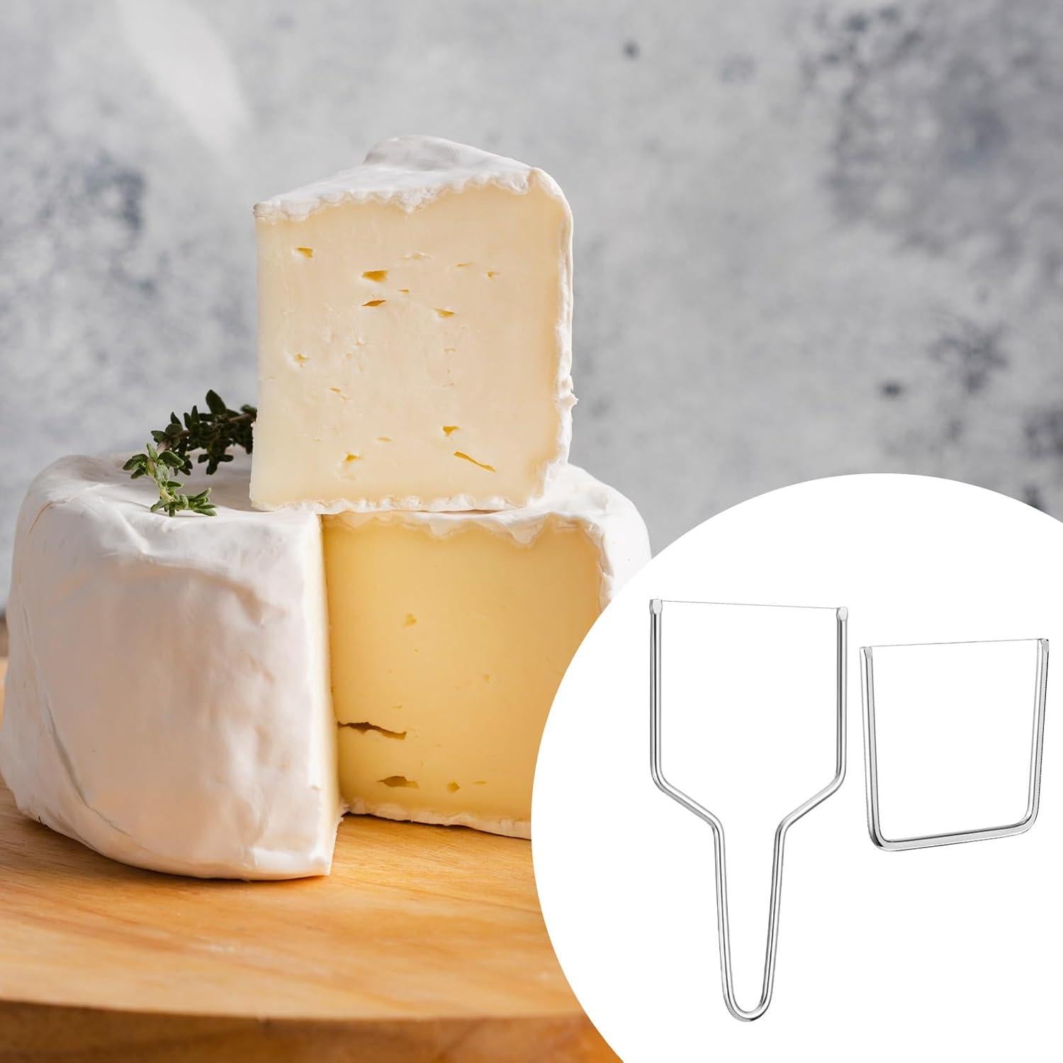 Cortadores de Queso FdcZeyxior Acero Inoxidable 2 Piezas