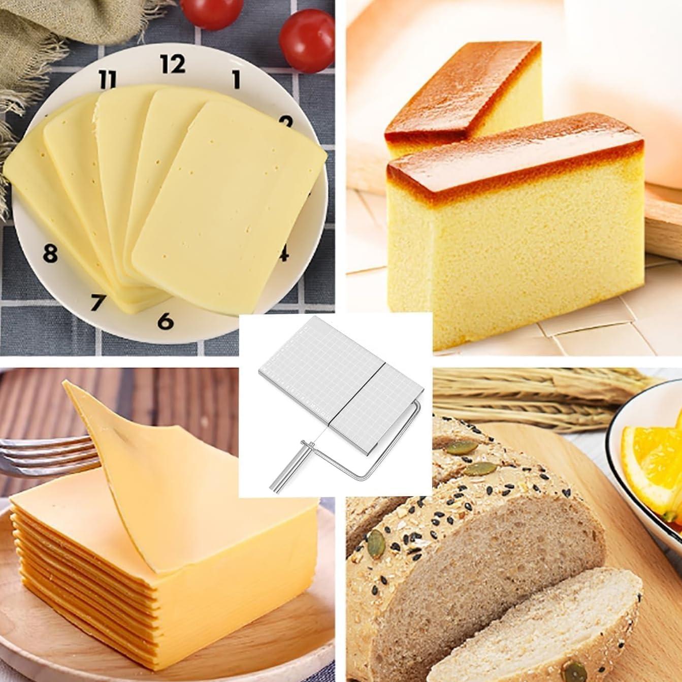 Cortador de Queso Ajustable GETEON con Tabla y 11 Cables