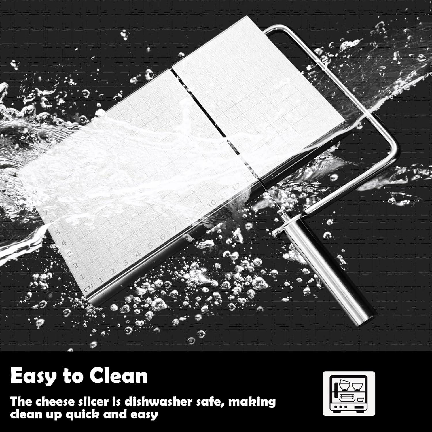 Cortador de Queso Ajustable CYINGWIN con Tabla y 5 Alambres