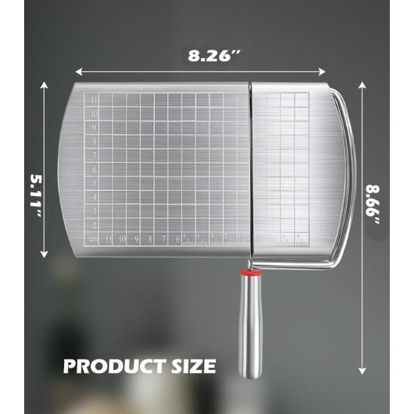 Tabla para Cortar Queso HUNIGIR con Pinzas y Cuchilla Inoxidable