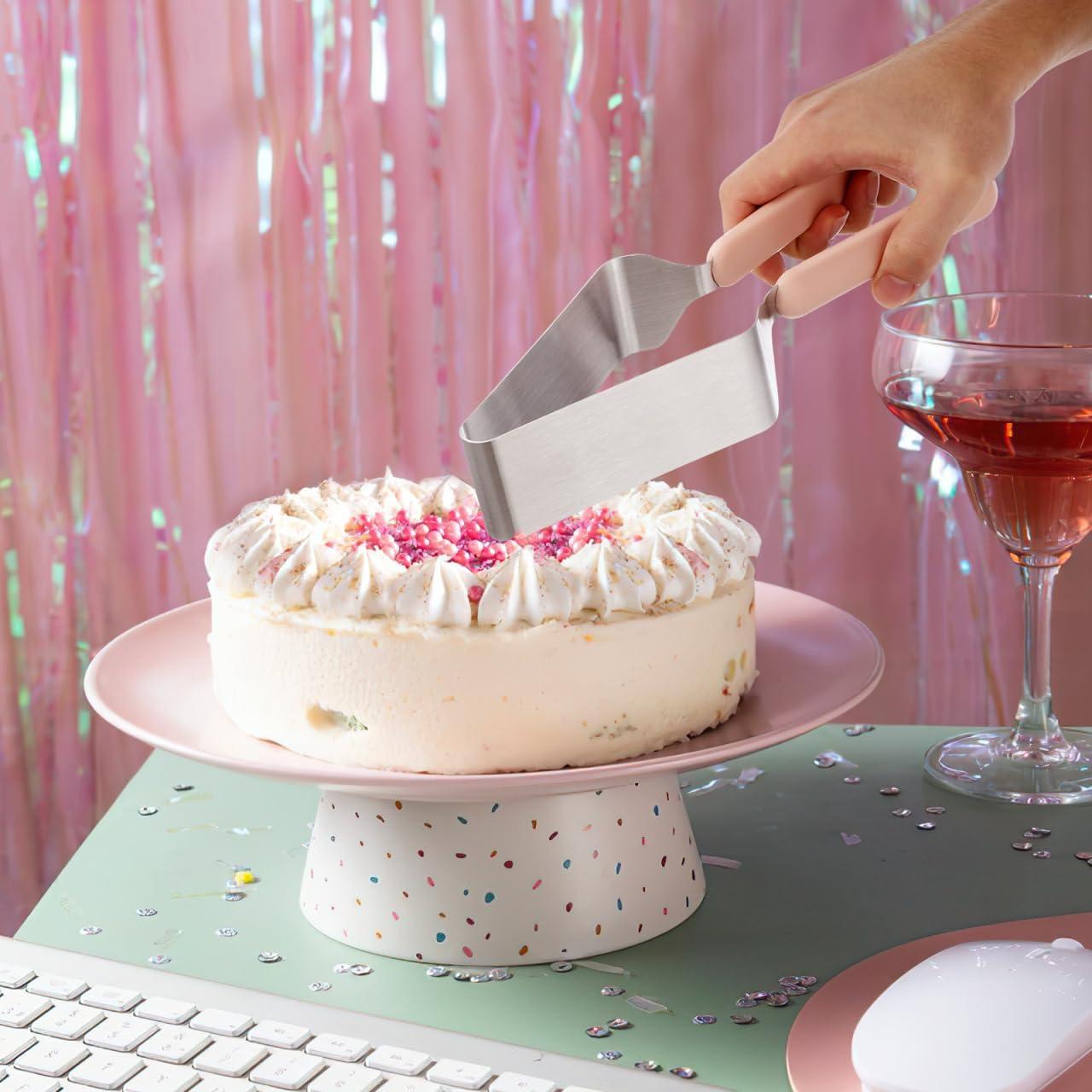 Cortador de Pasteles iplusmile Acero Inoxidable Ajustable 27x10cm