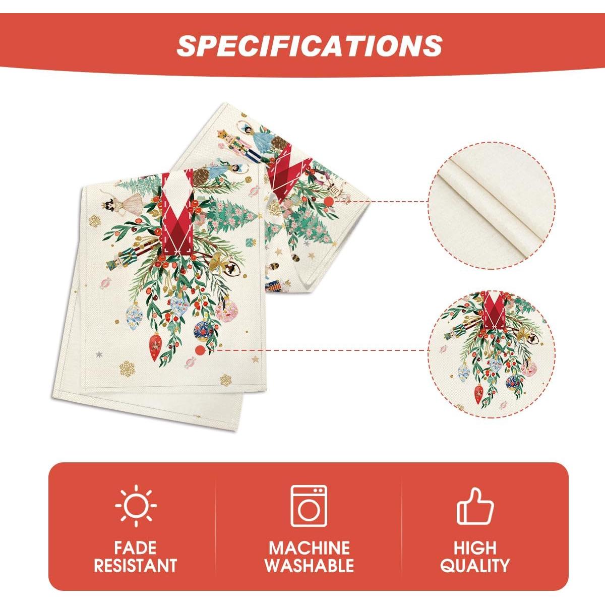 Corredor de Mesa Artoid Floral Rojo 33x183 cm Decoración