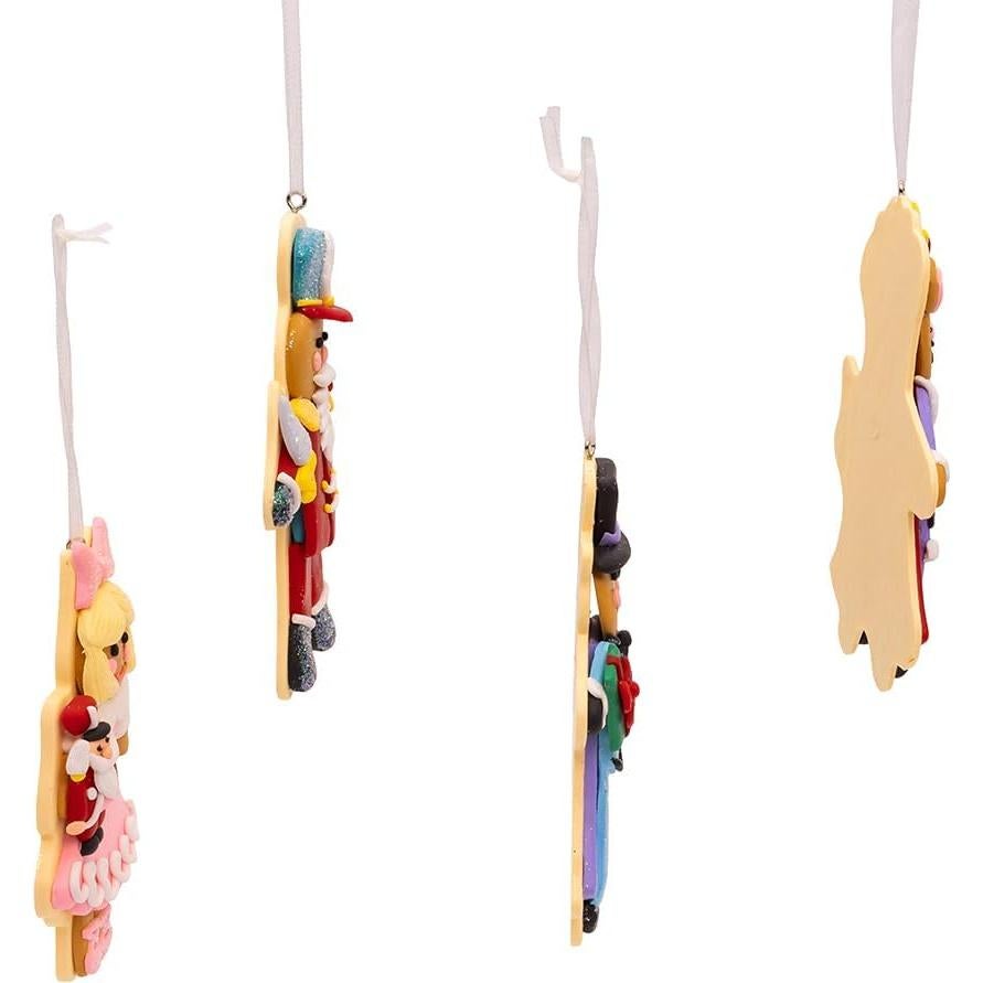 Adornos de Galleta Kurt Adler Cascanueces Set 4 Piezas 12.7cm