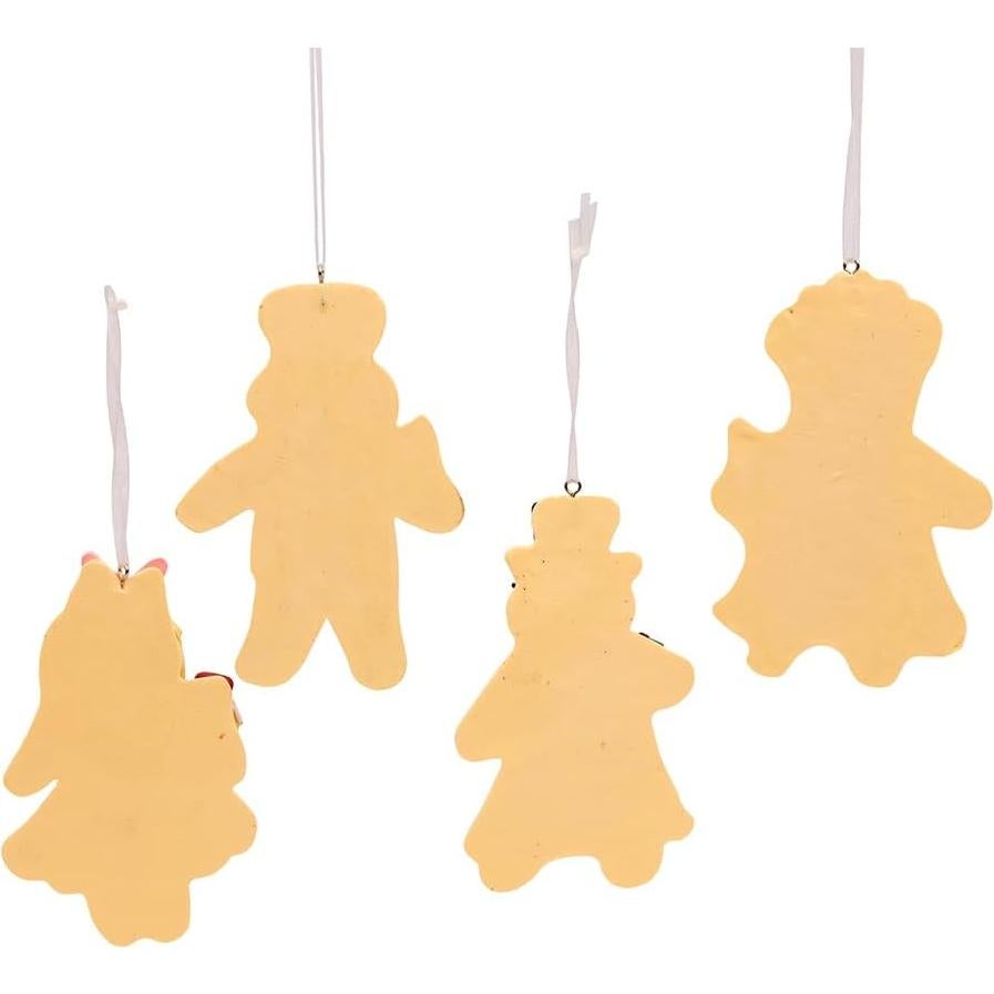 Adornos de Galleta Kurt Adler Cascanueces Set 4 Piezas 12.7cm