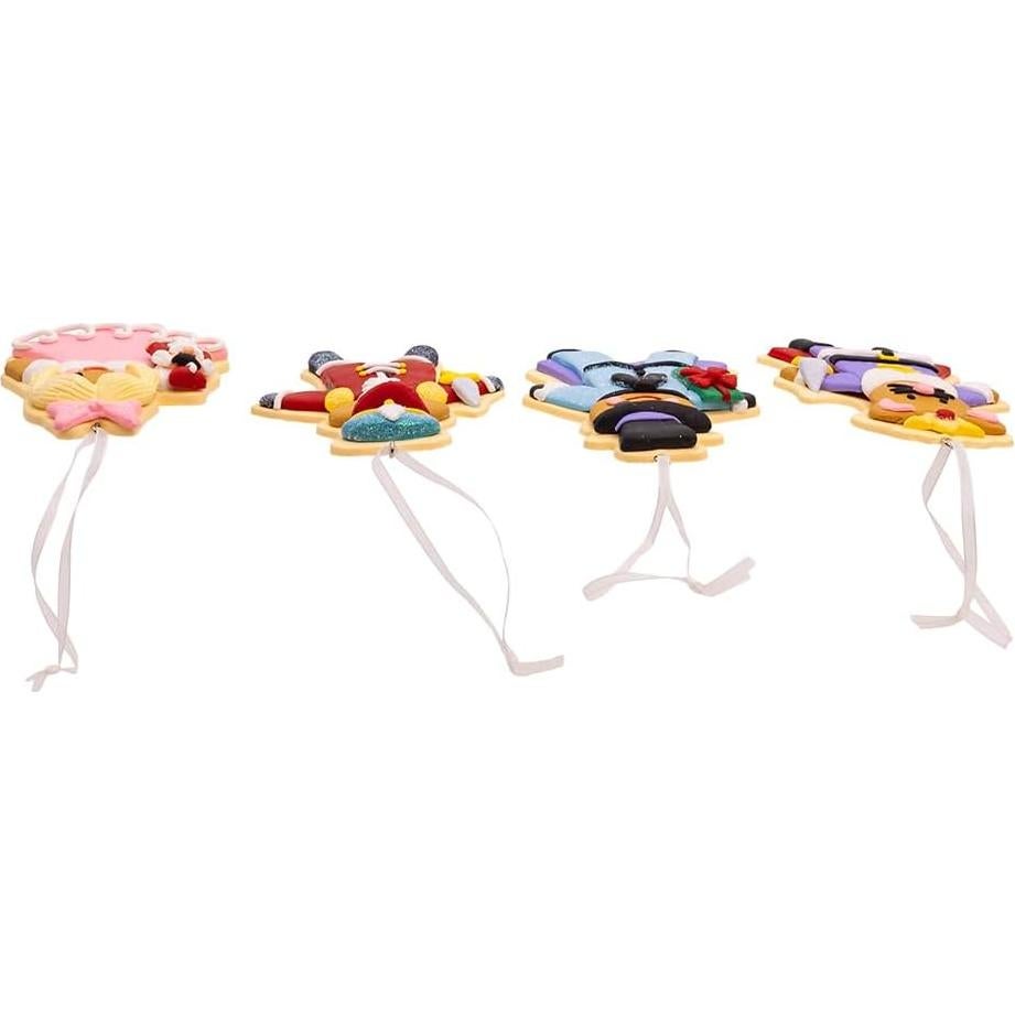 Adornos de Galleta Kurt Adler Cascanueces Set 4 Piezas 12.7cm