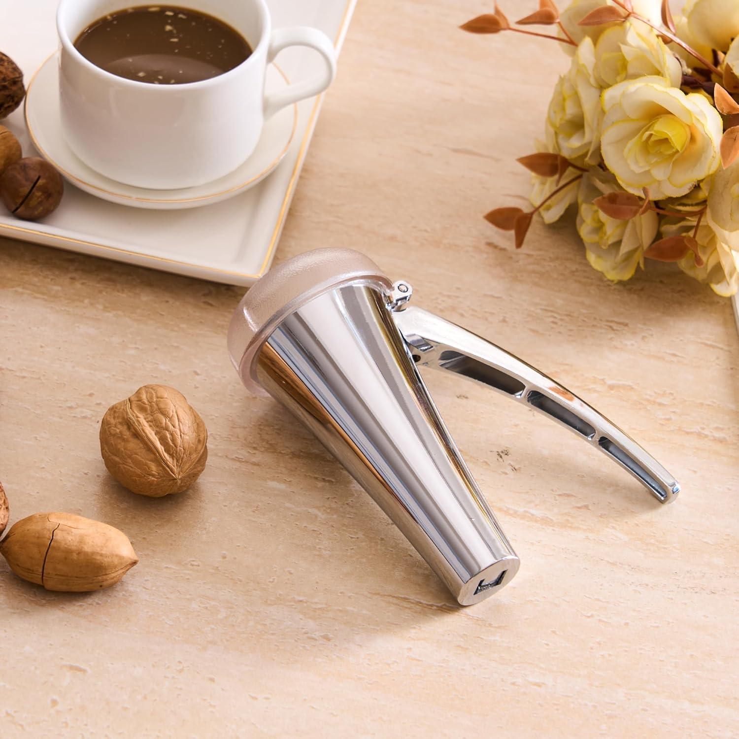 Cascanueces Ergonómico Affdeup con Tapa Transparente y Resorte