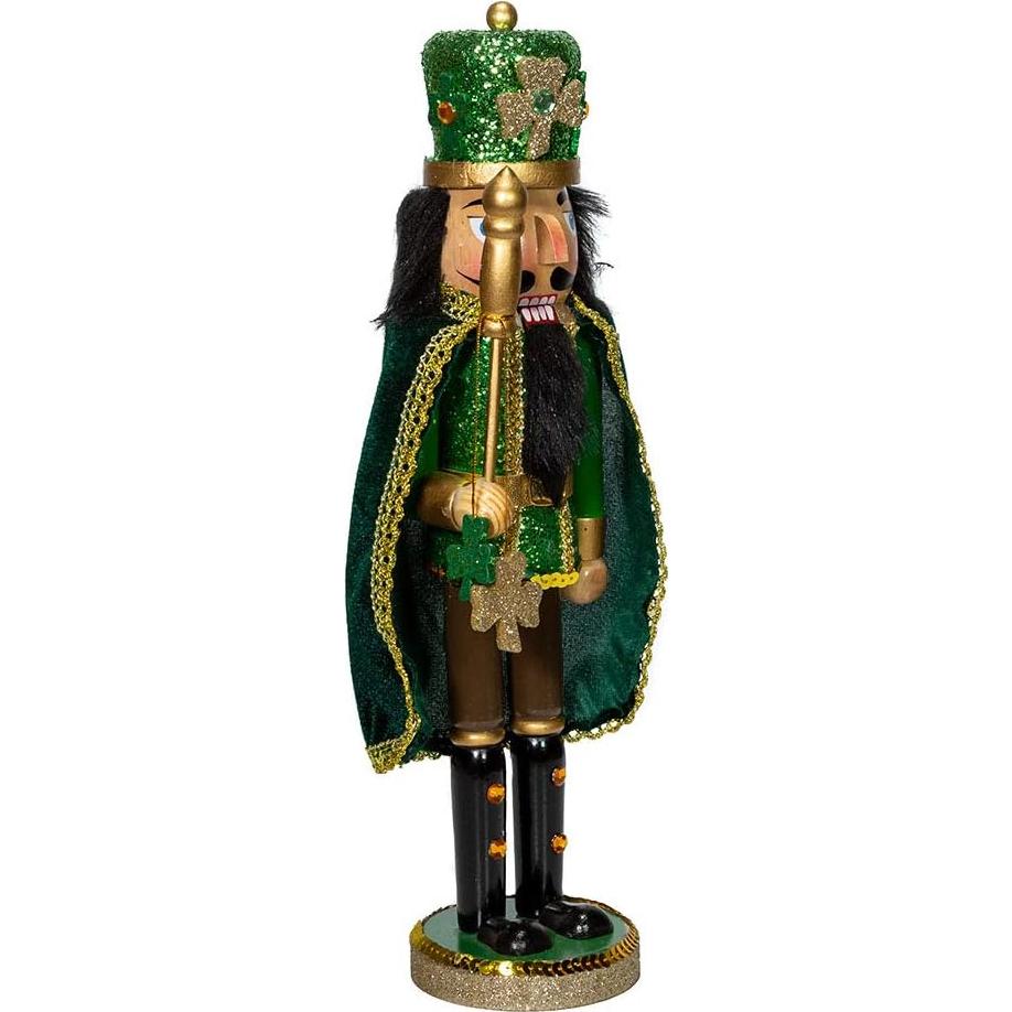 Cascanueces Irlandés de Madera Kurt Adler 38.1 cm Verde