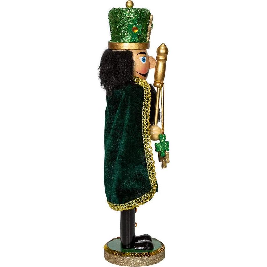 Cascanueces Irlandés de Madera Kurt Adler 38.1 cm Verde