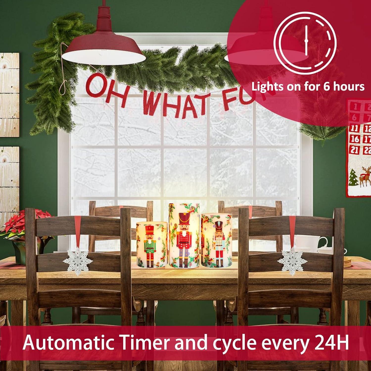 Velas LED sin llama Petristrike con control remoto y temporizador