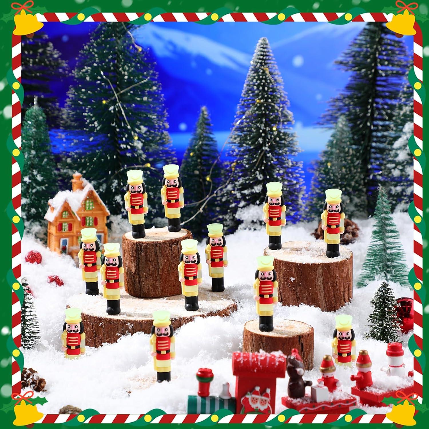 50 Figuritas de Cascanueces Luminiscentes Chunful 5.08 cm