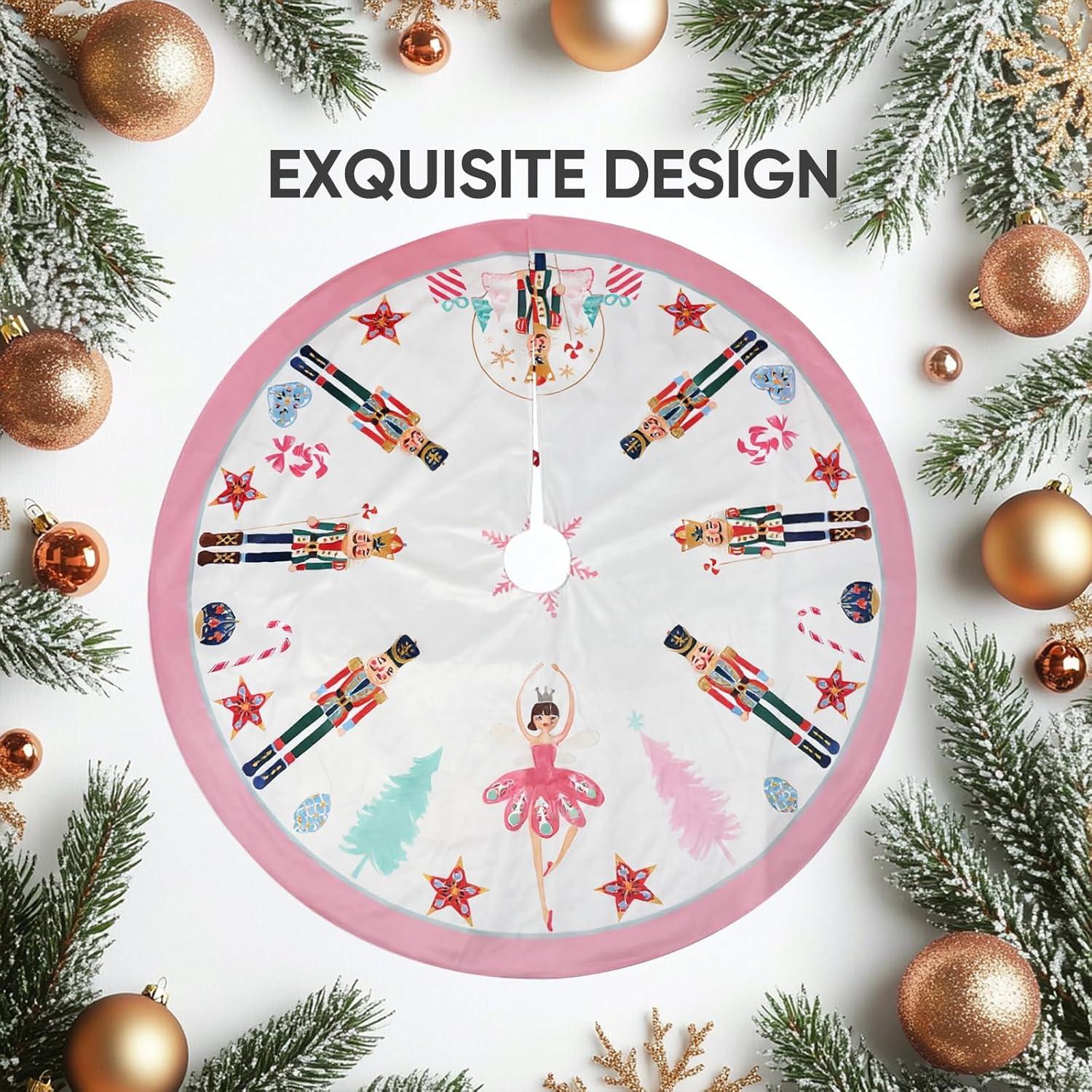 Funda de Árbol de Navidad DKJlitter 90 cm Ballet Cascanueces