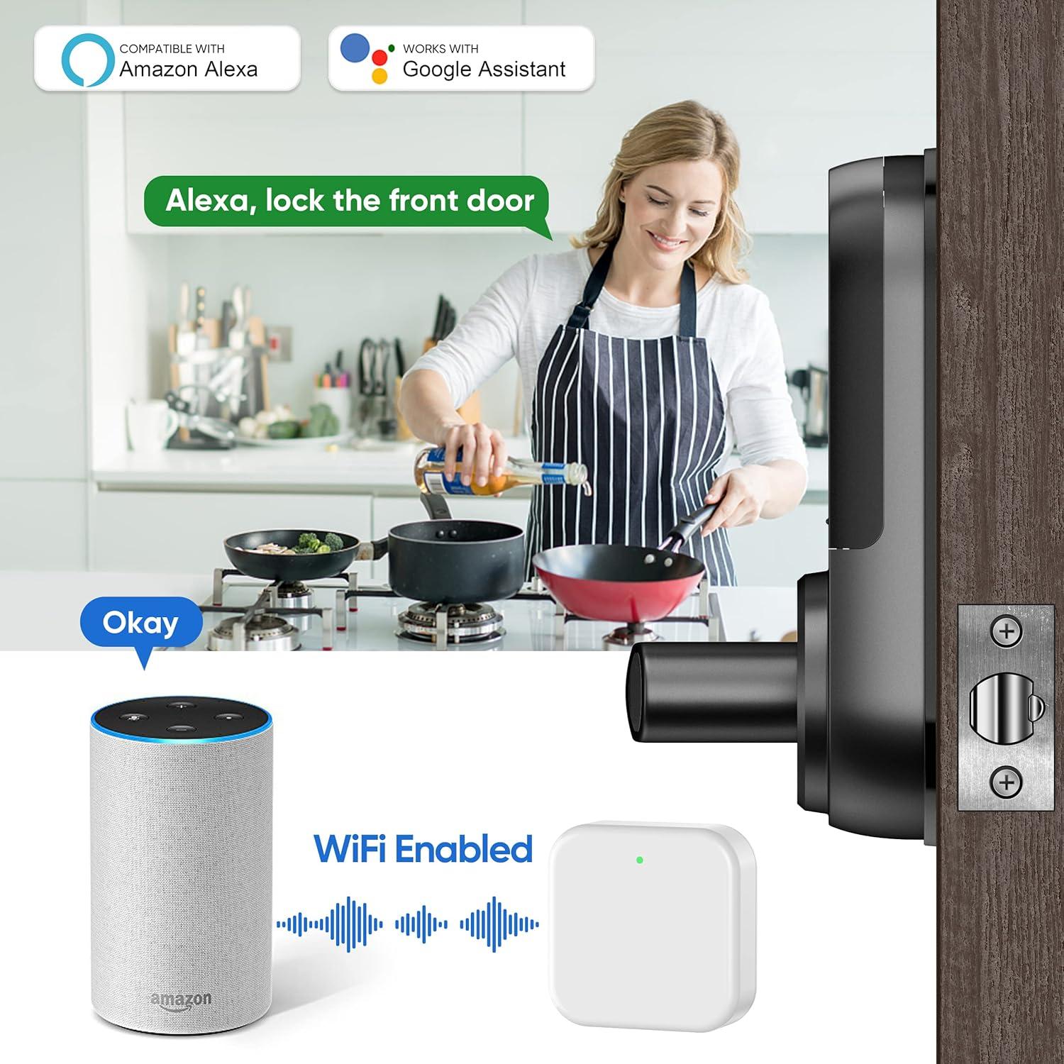 Cerradura Inteligente Sifely X - Huella Dactilar y Teclado