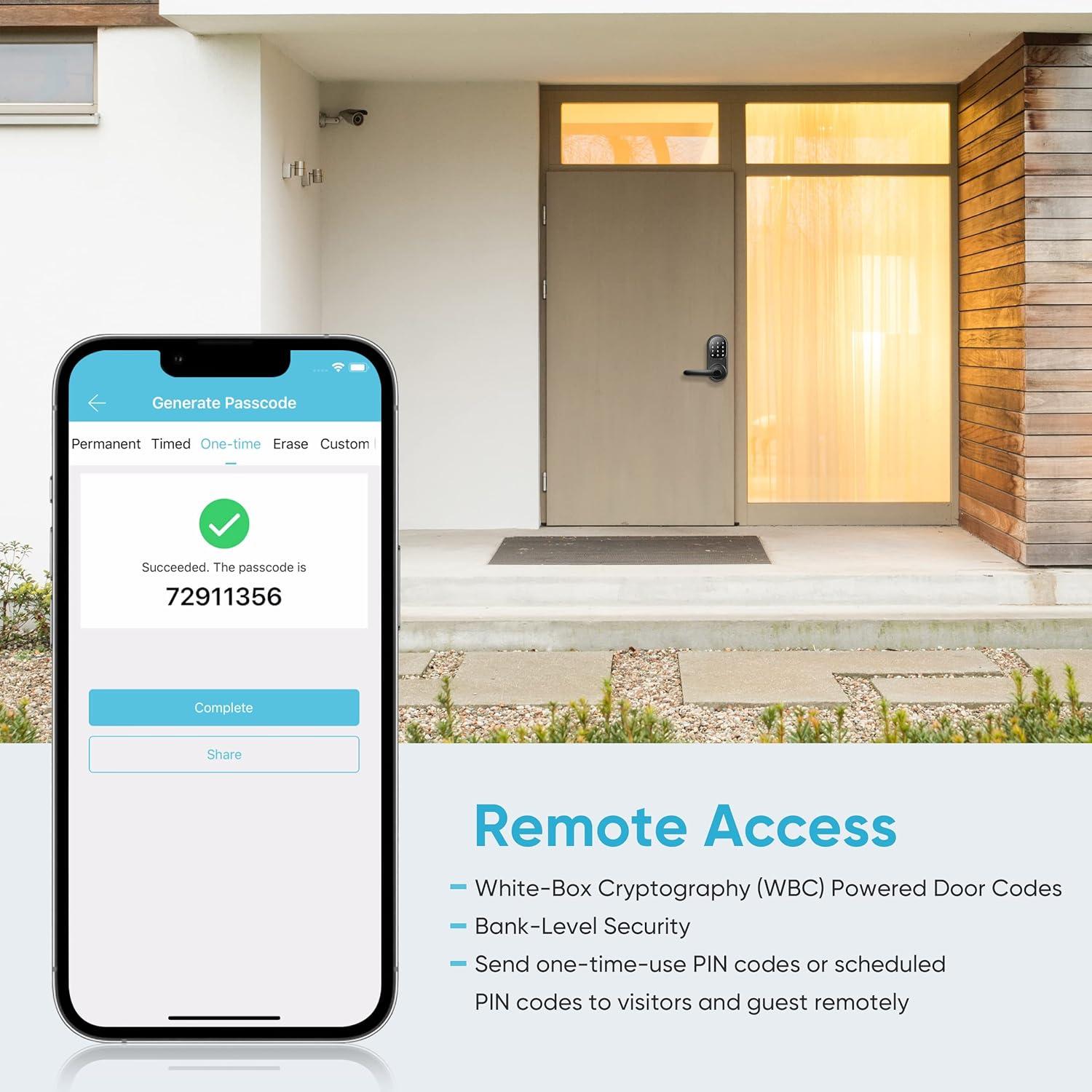 Cerradura Inteligente Sifely X - Huella Dactilar y Teclado