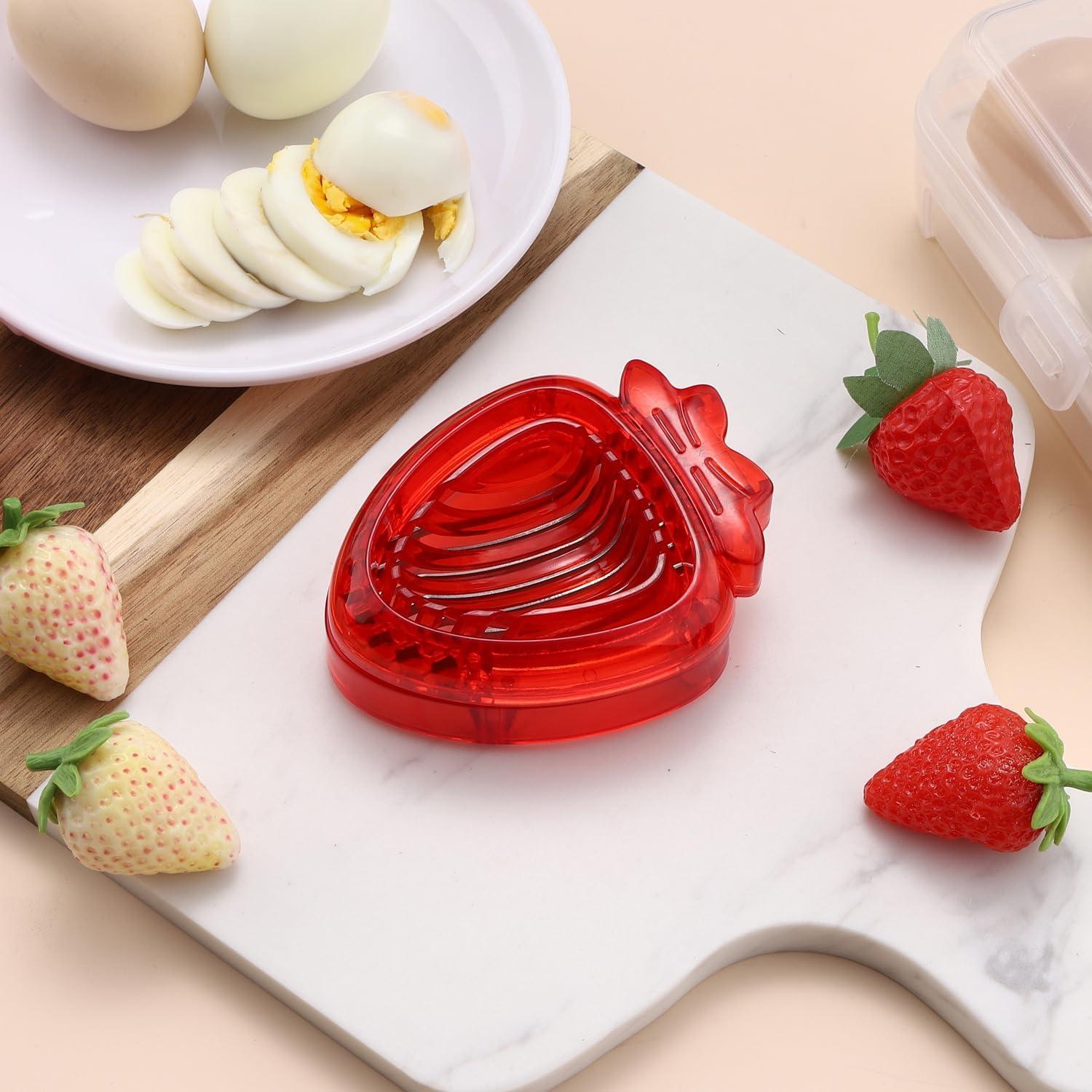 Cortador de Fresas EWUVP de Acero Inoxidable Compacto