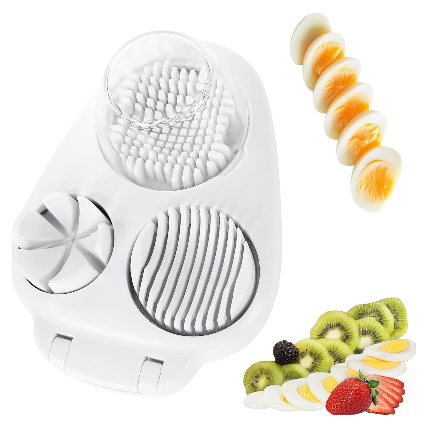 Cortador de Huevos 3 en 1 Nxyznmql - Acero Inoxidable